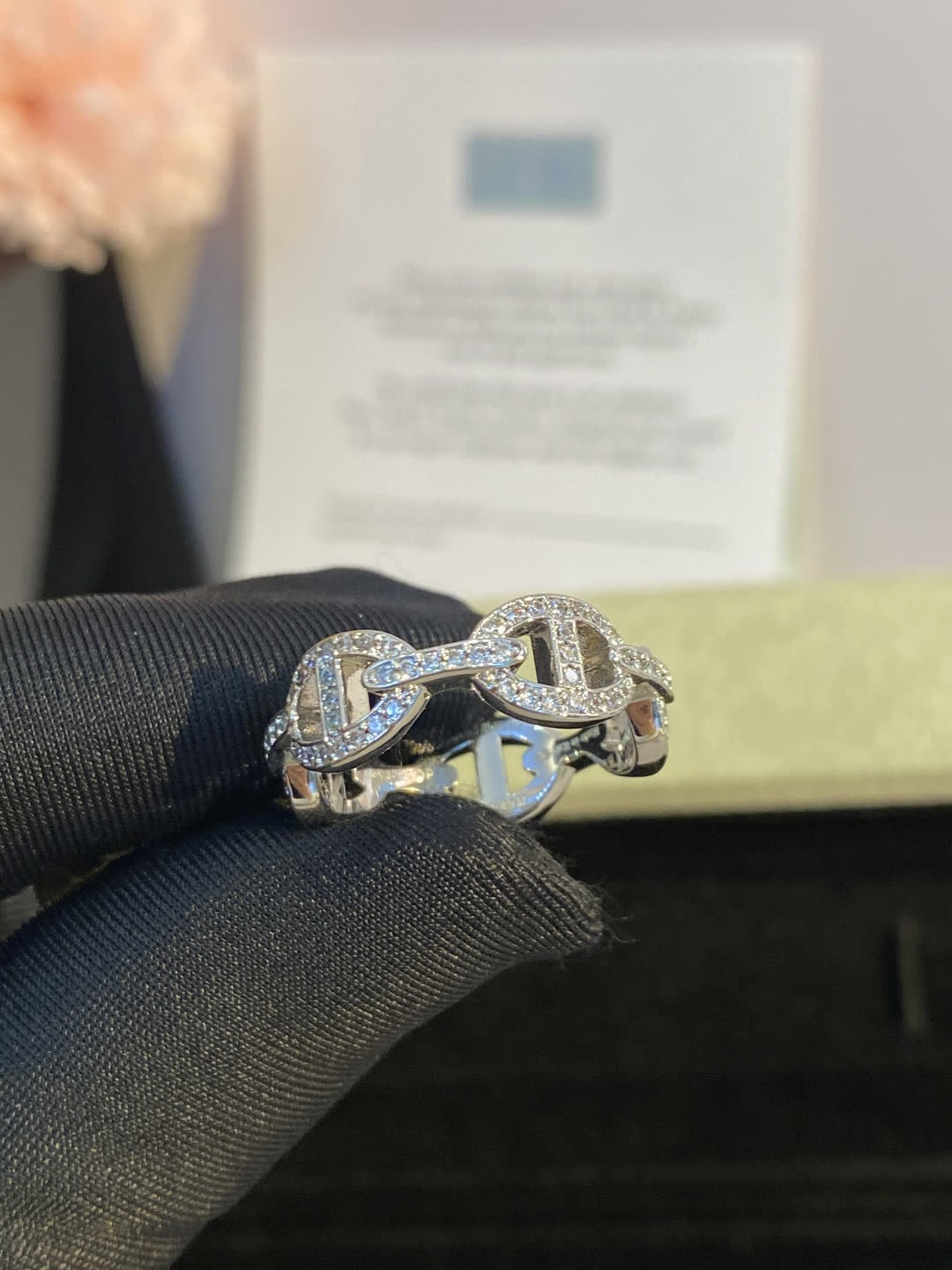 Tiffany & Co. Elsa Peretti® Diamond Open Ring