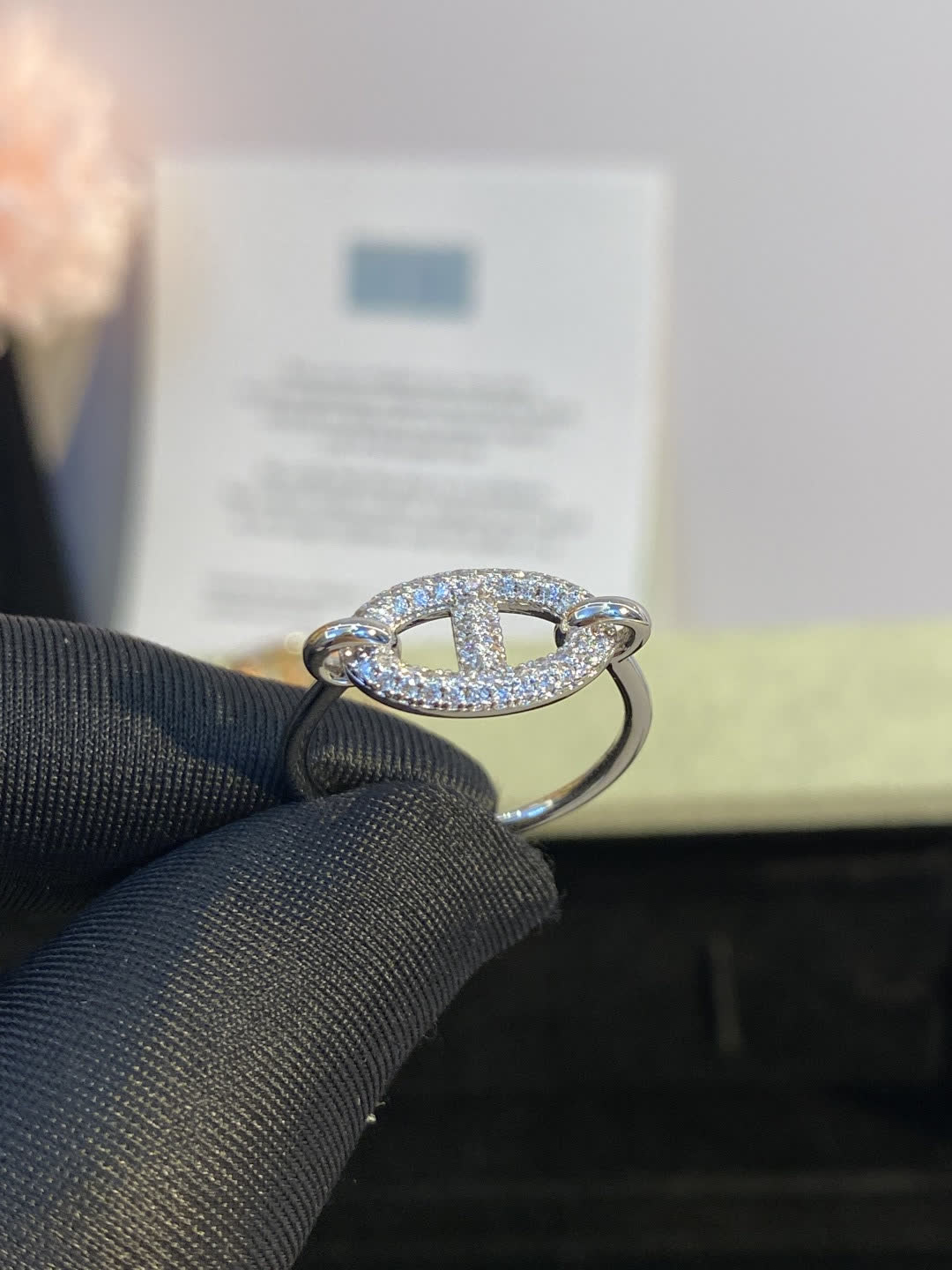 Chanel CC Logo Ring