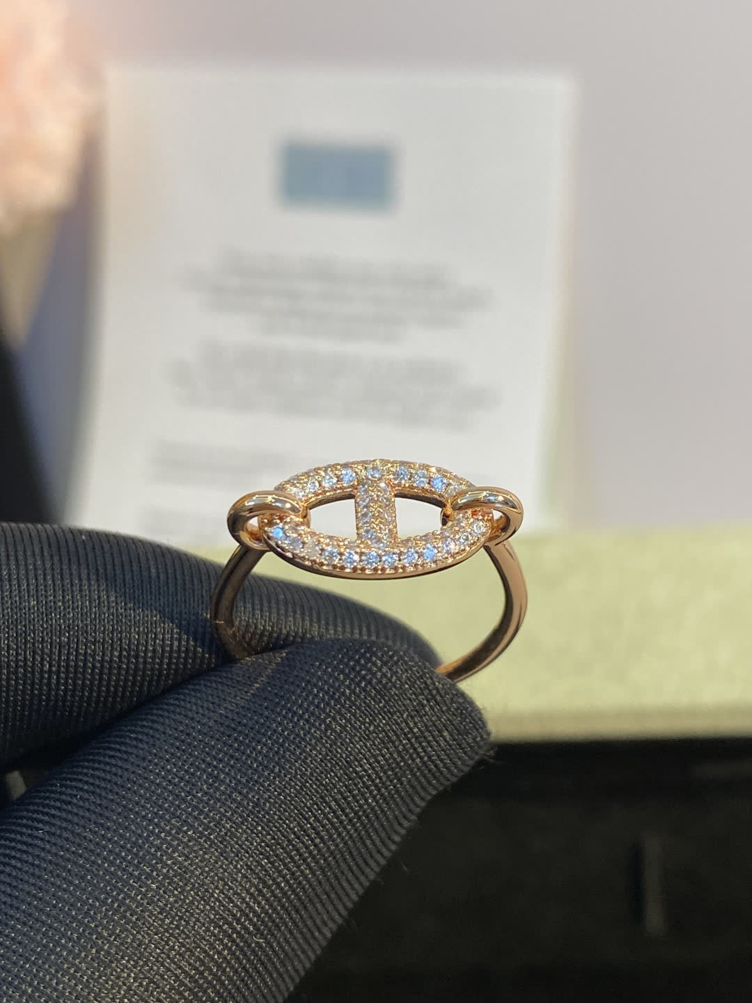 Chanel CC Logo Ring
