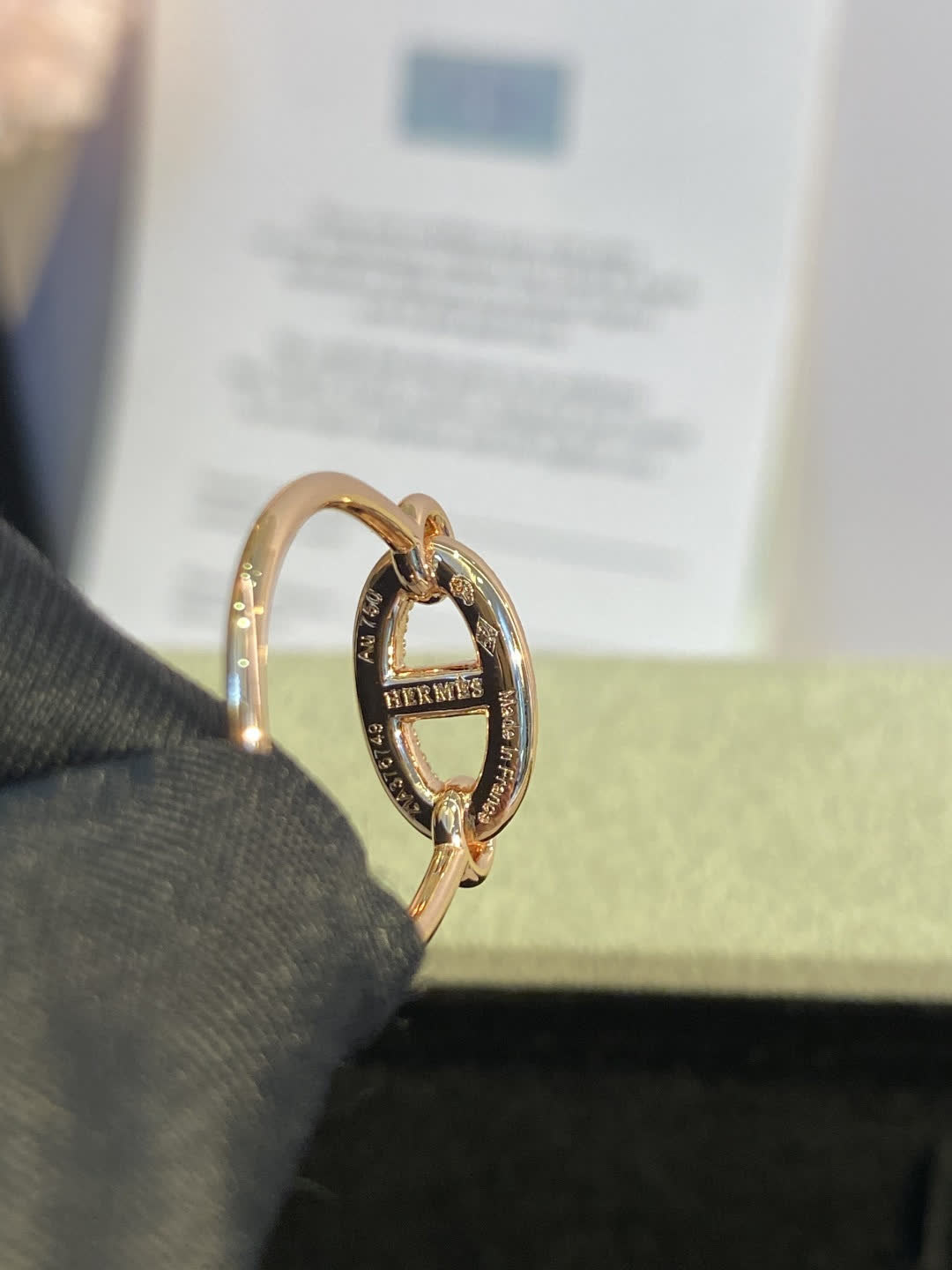 Chanel CC Logo Ring