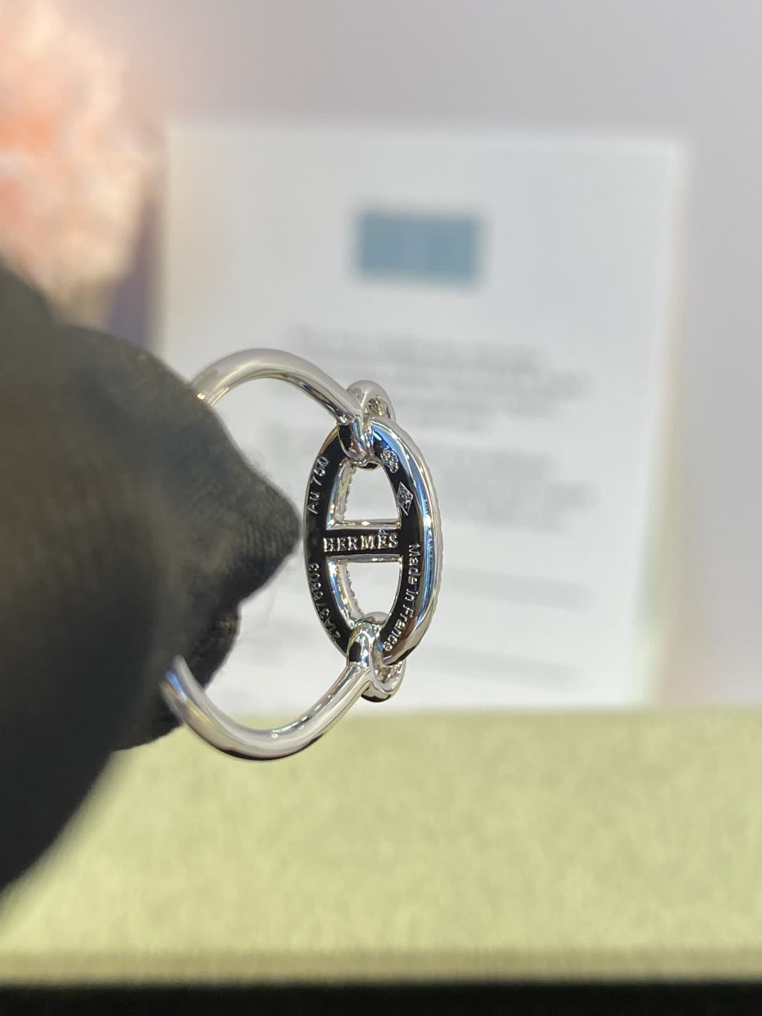 Chanel CC Logo Ring