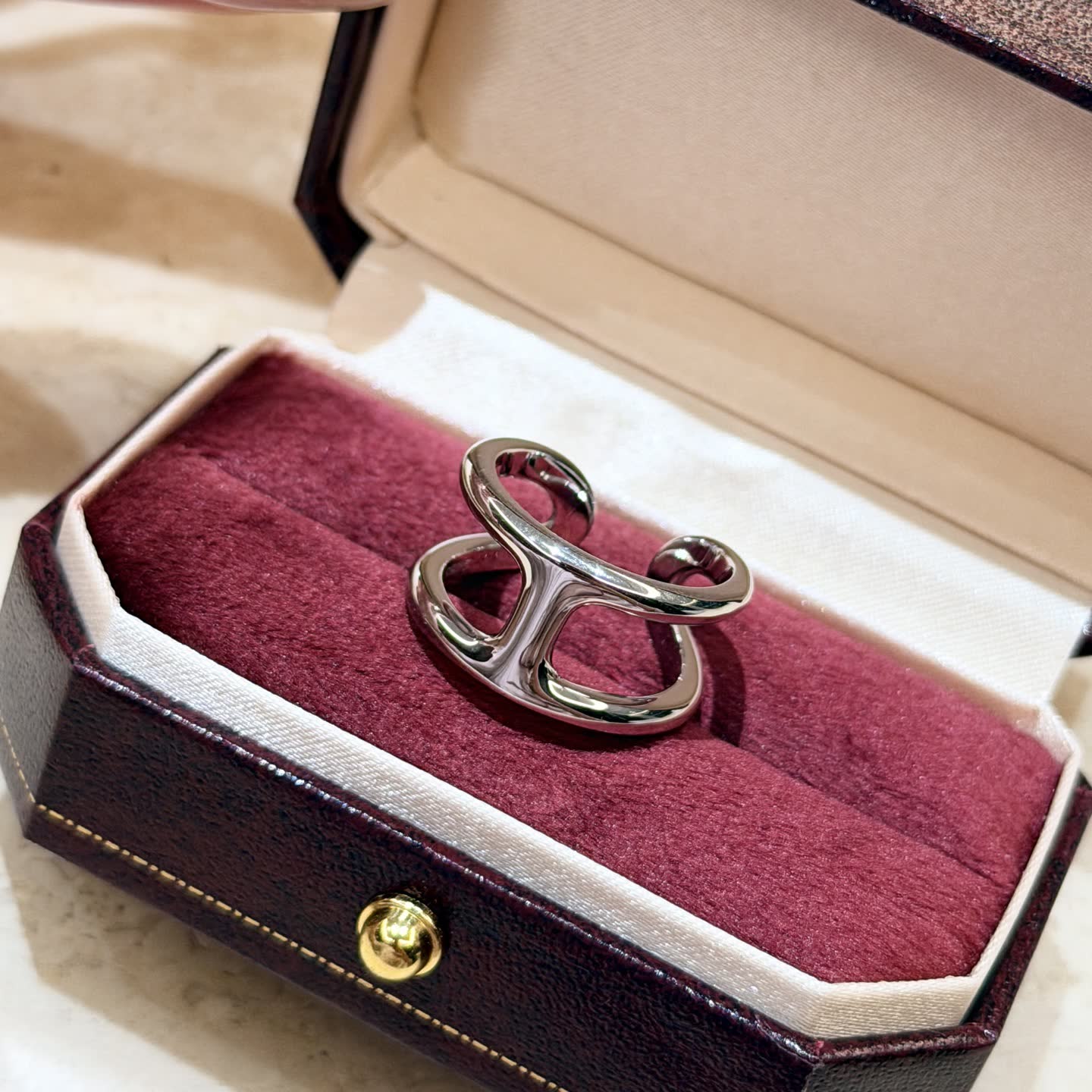 Chanel Silver Ring