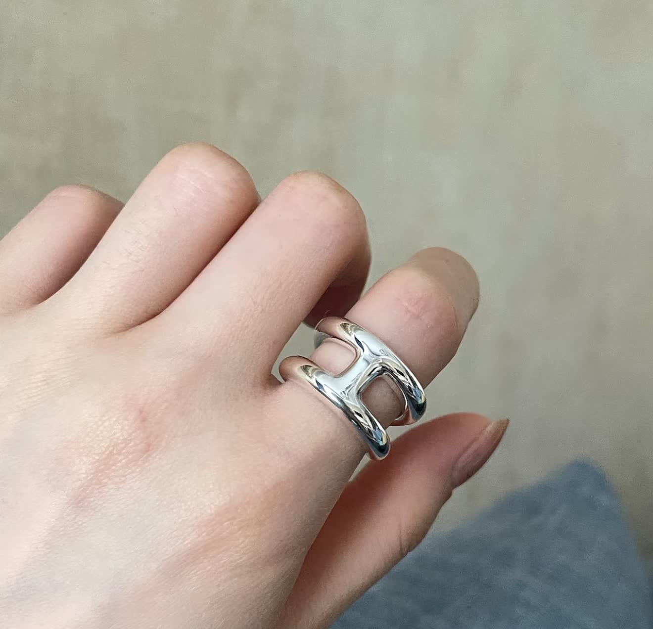 Chanel Silver Ring