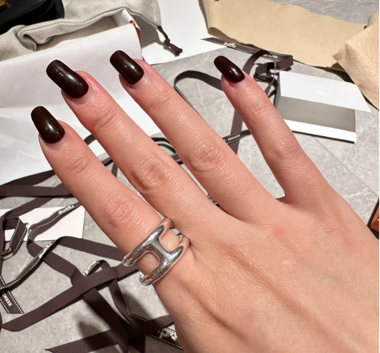 Chanel Silver Ring