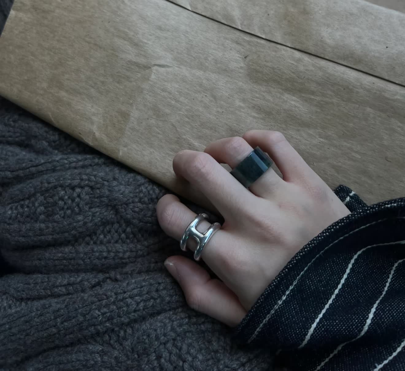 Chanel Silver Ring