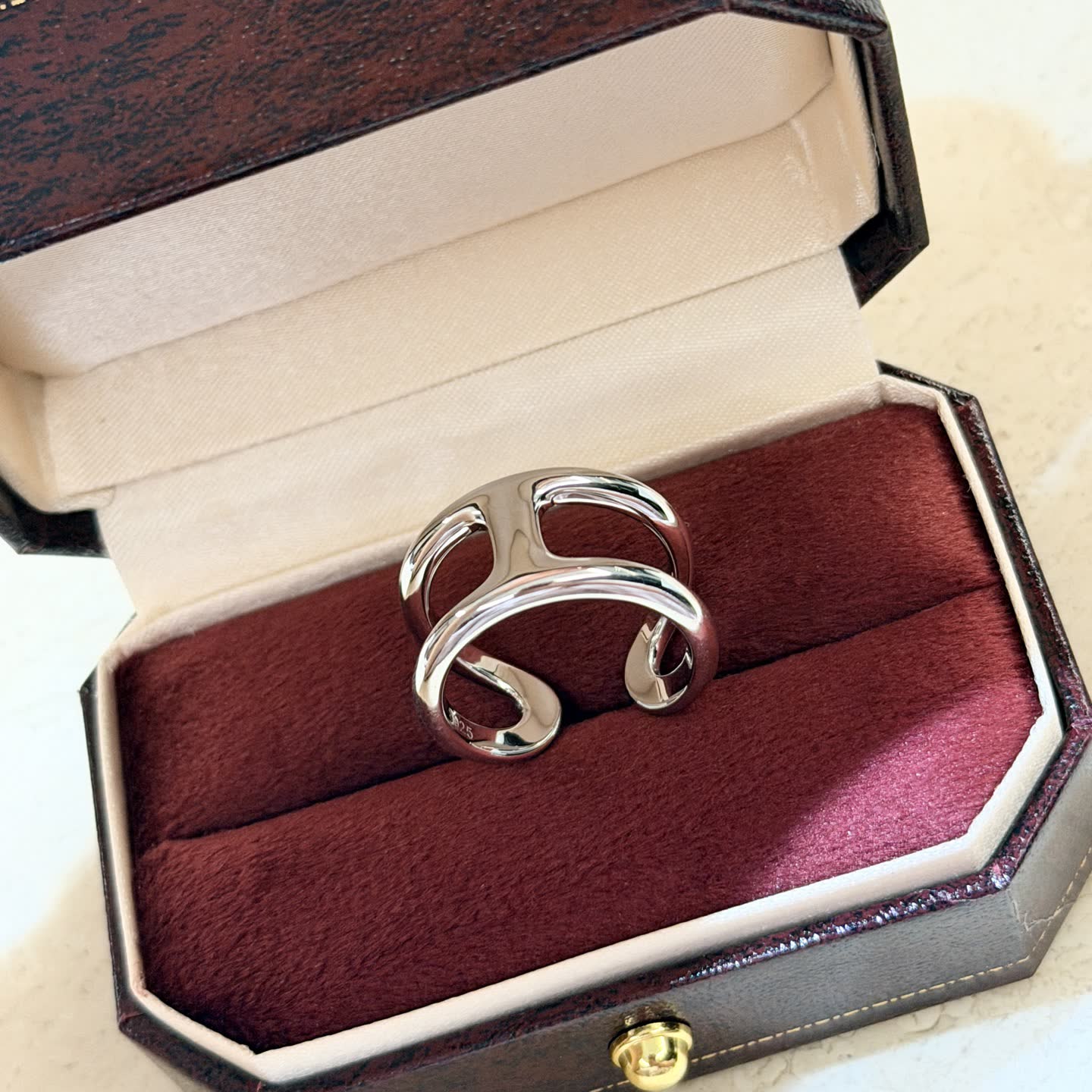 Chanel Silver Ring