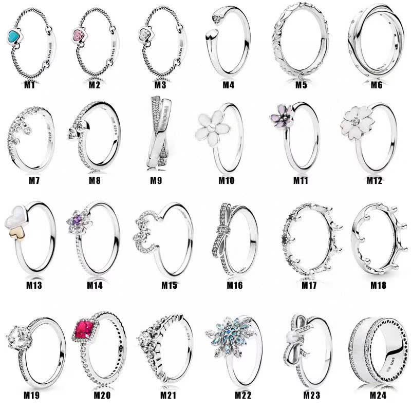 Pandora Sterling Silver Ring Collection