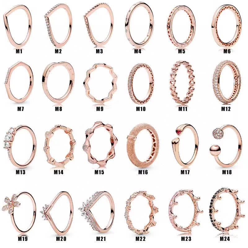 Pandora Sterling Silver Ring Collection