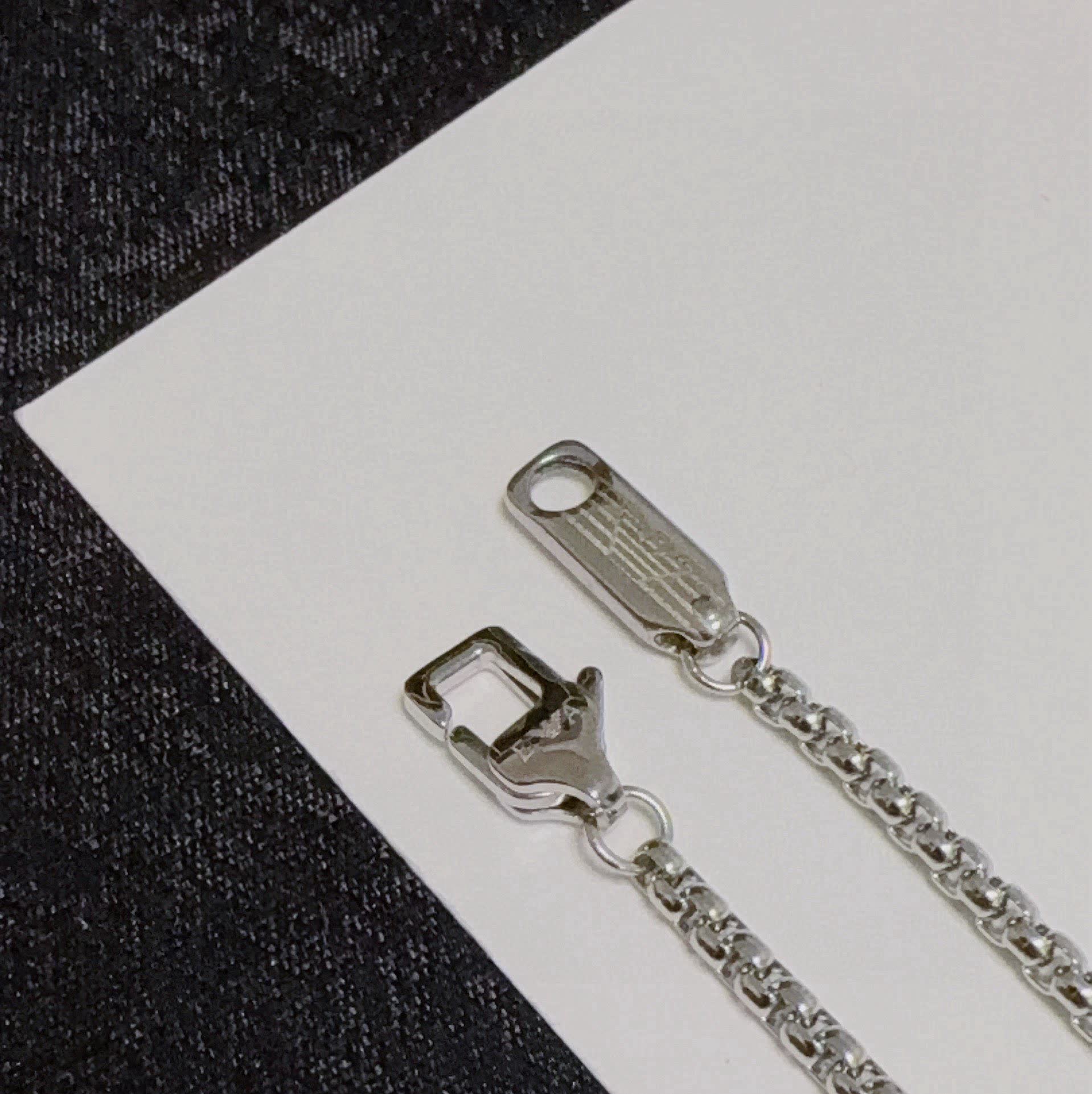 Emporio Armani Silver Tone Necklace