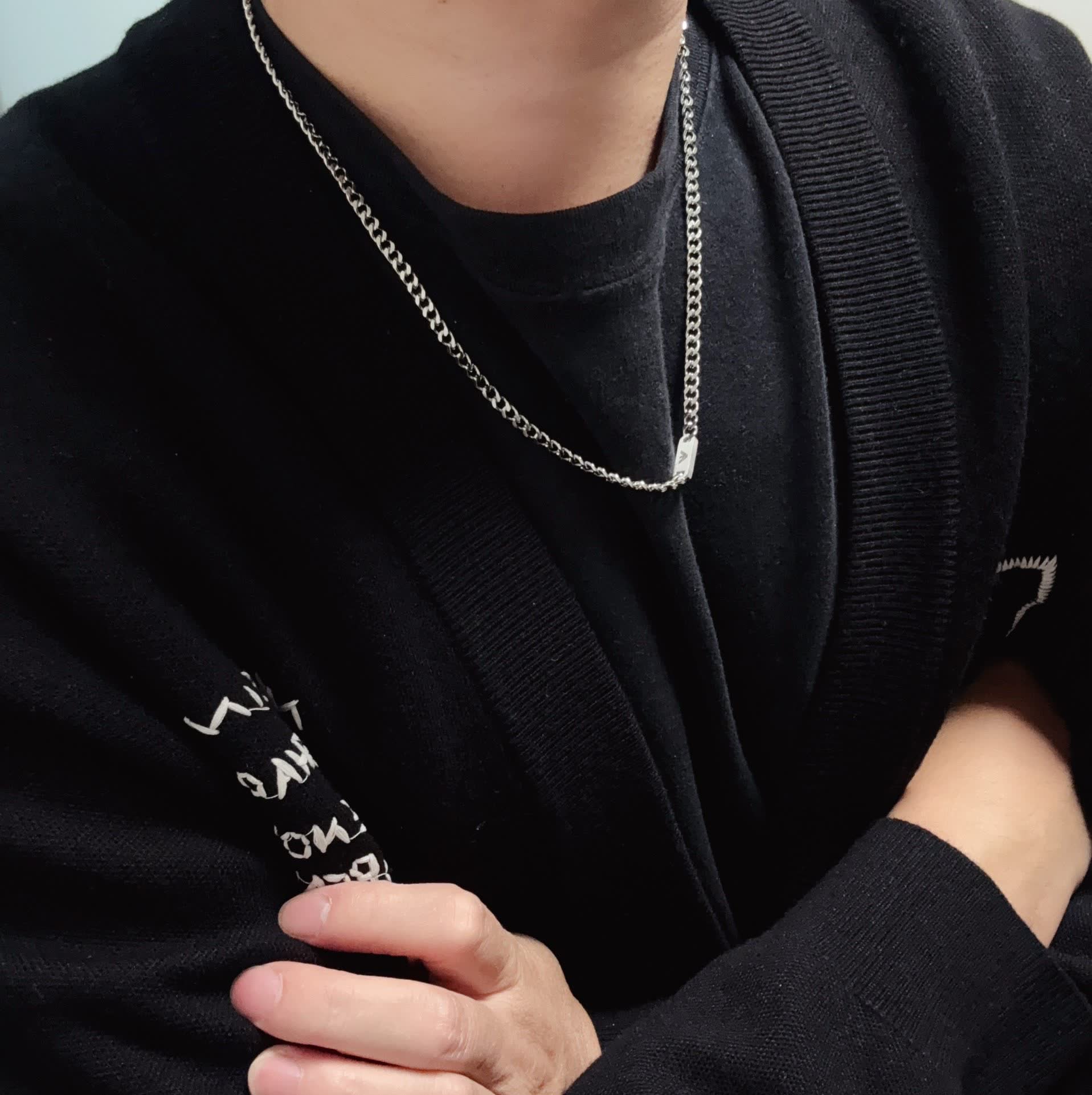 Armani Silver Chain Necklace