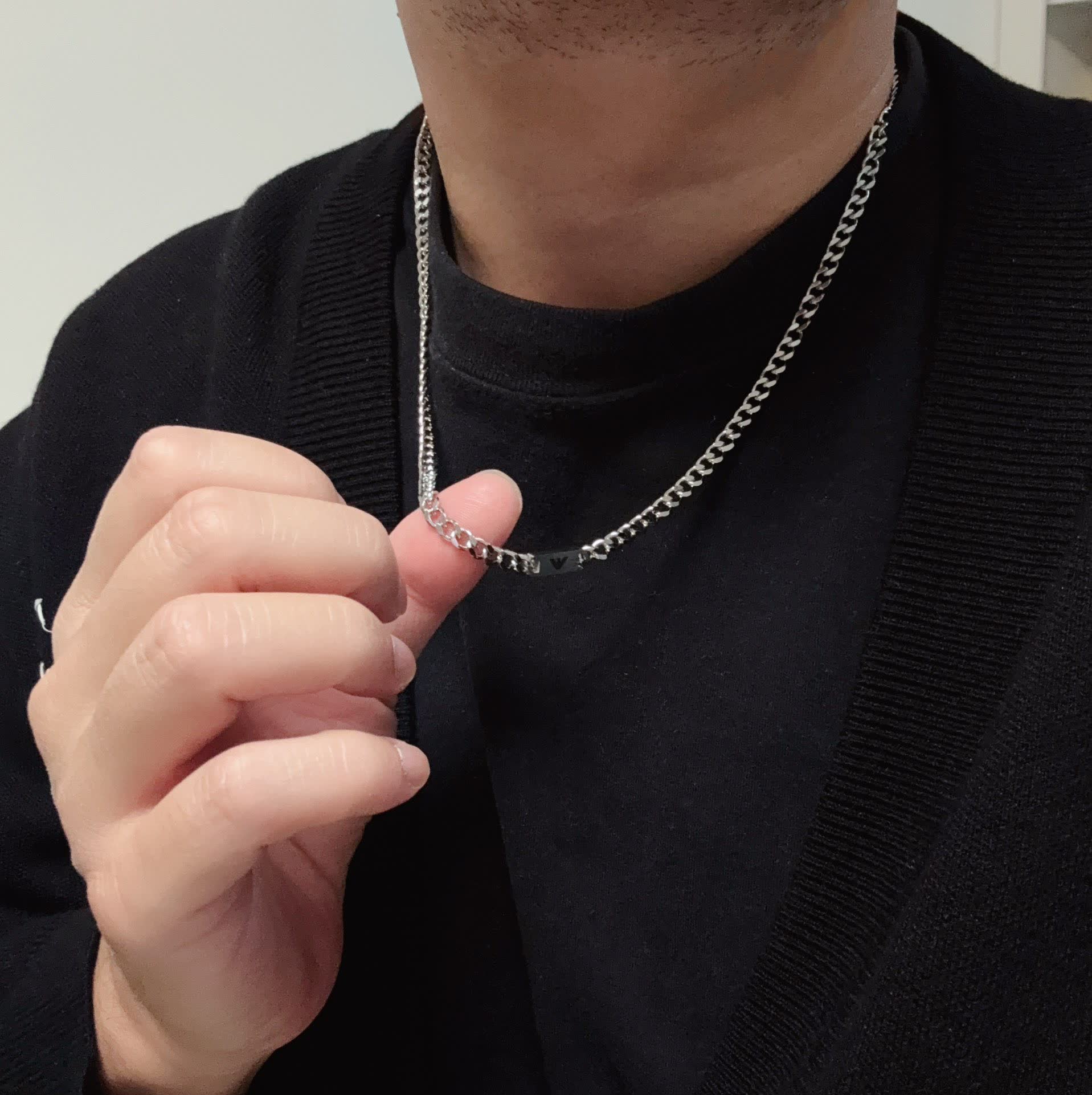 Armani Silver Chain Necklace