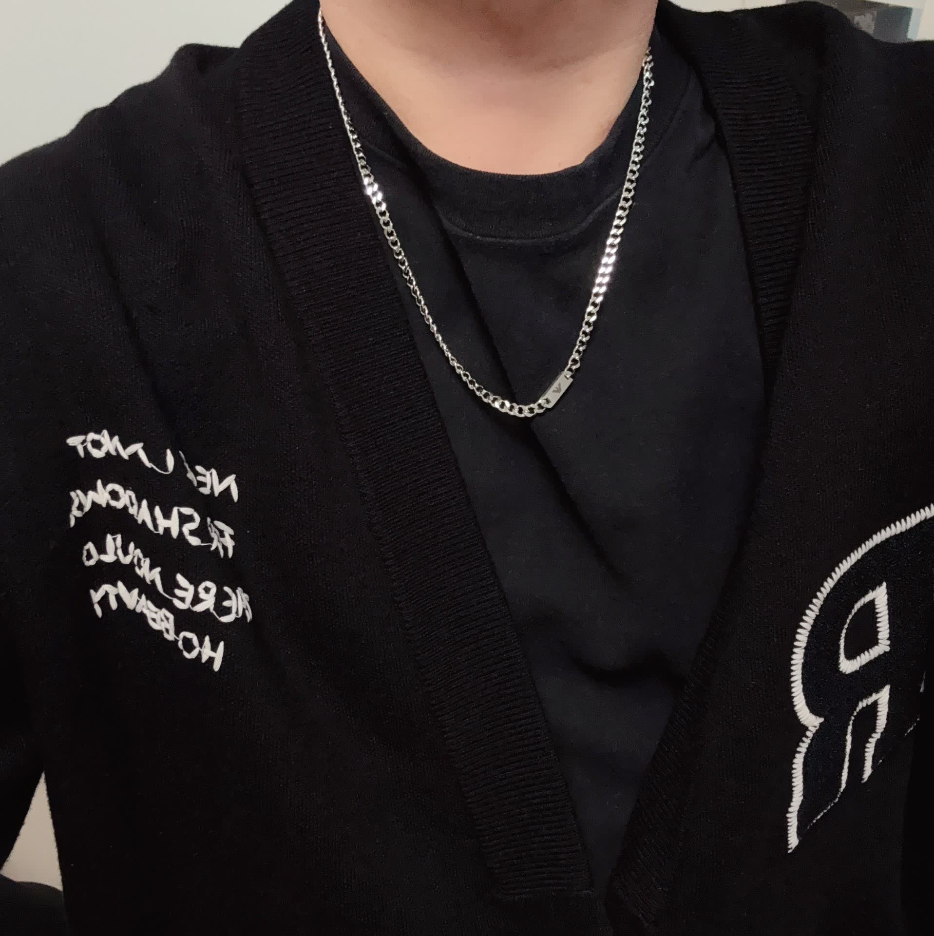 Armani Silver Chain Necklace