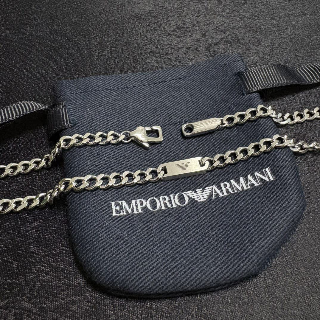 Armani Silver Chain Necklace