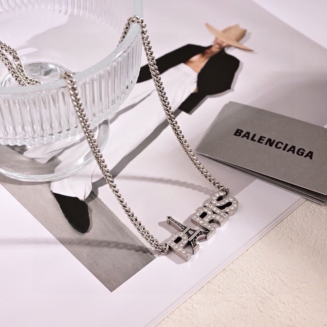 Balenciaga Paris Eiffel Tower Necklace