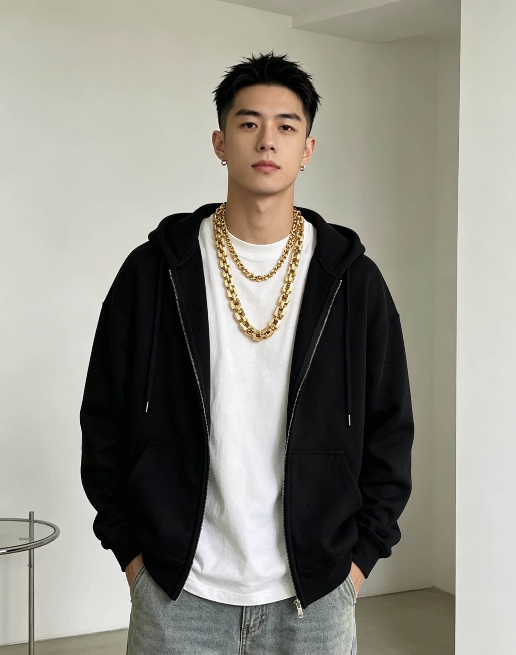 Balenciaga Gold-Plated Necklace