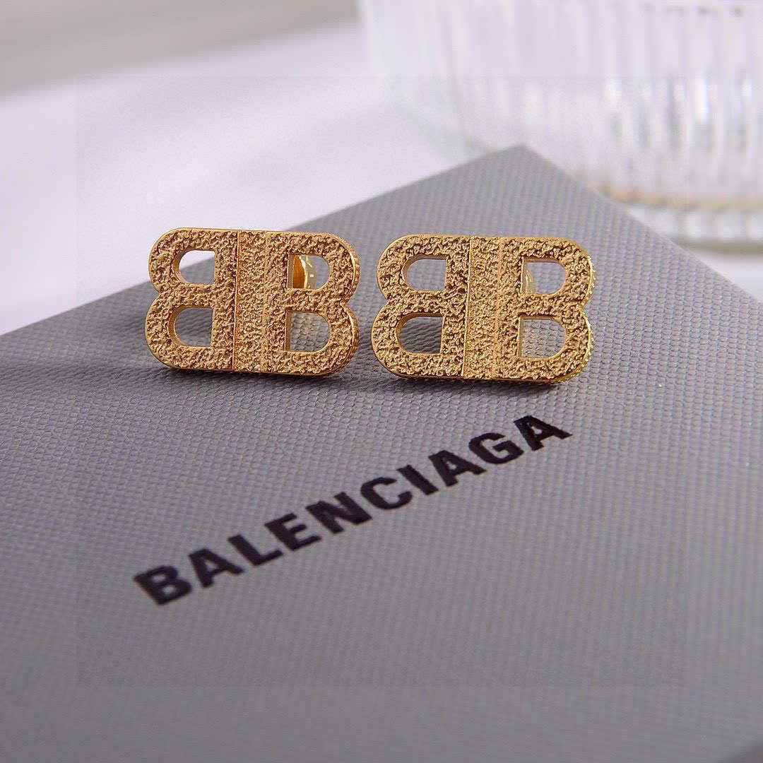 Balenciaga Logo Pendant Necklace