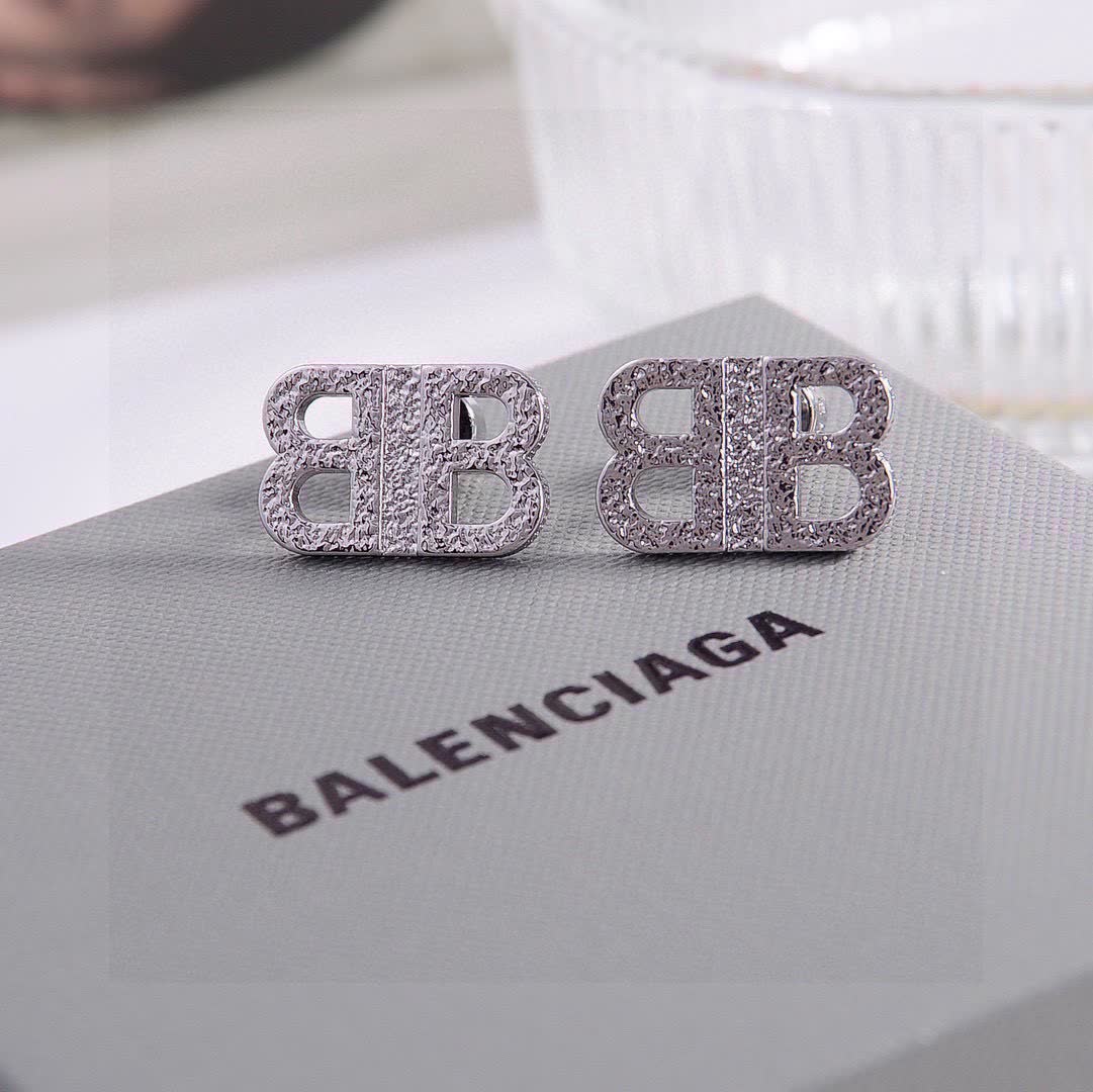 Balenciaga Logo Pendant Necklace