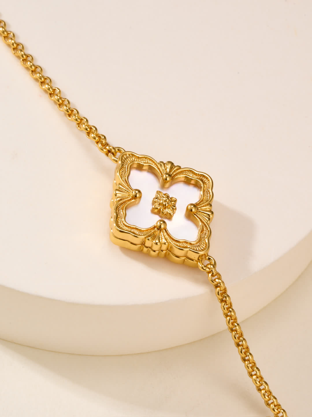 Buccellati Gold and Pearl Double-Strand Necklace
