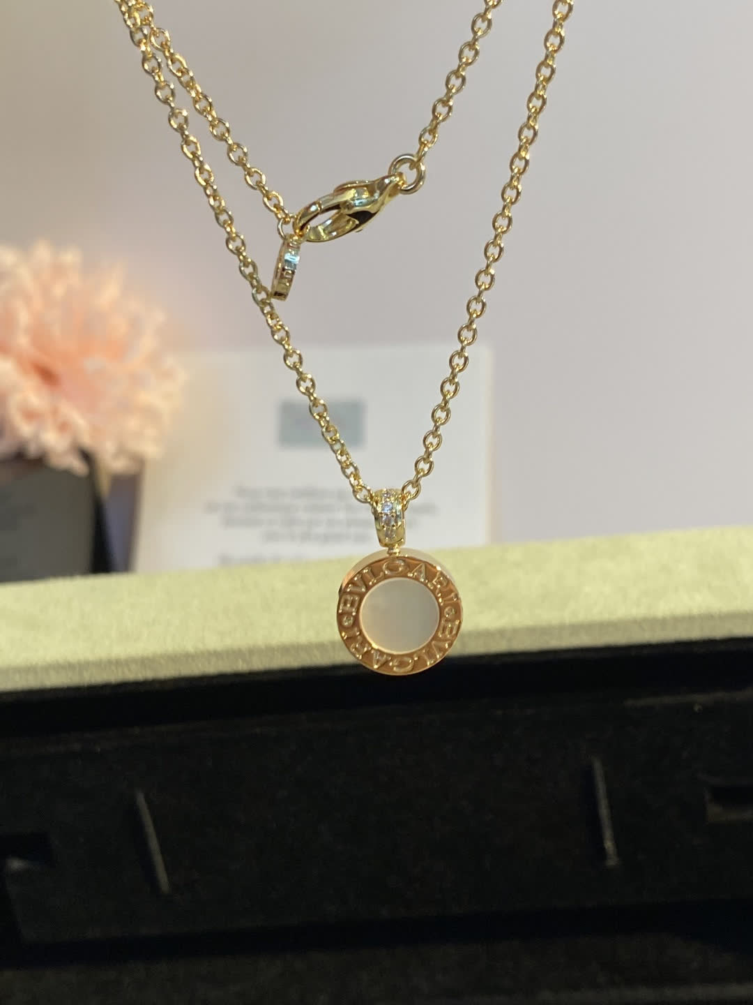 Bvlgari B.zero1 Round Pendant Necklace