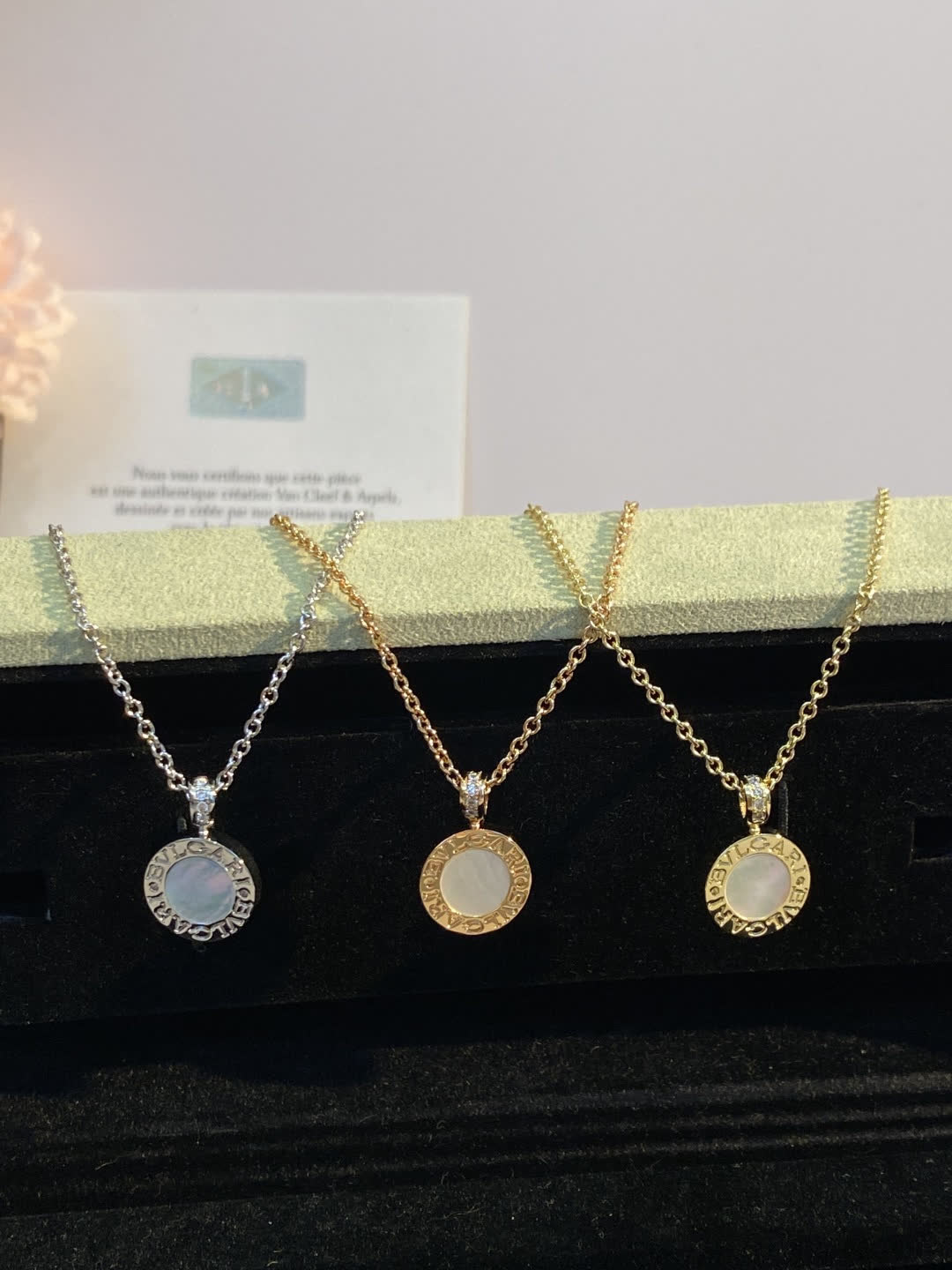 Bvlgari B.zero1 Round Pendant Necklace