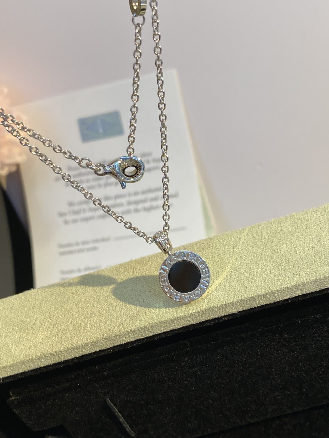 Bvlgari B.zero1 Round Pendant Necklace