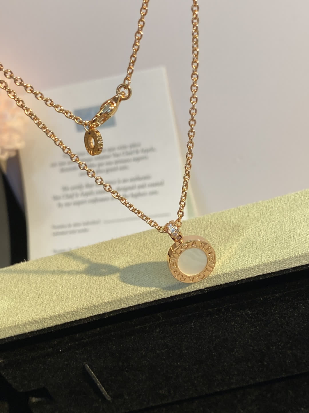 Bvlgari B.zero1 Round Pendant Necklace