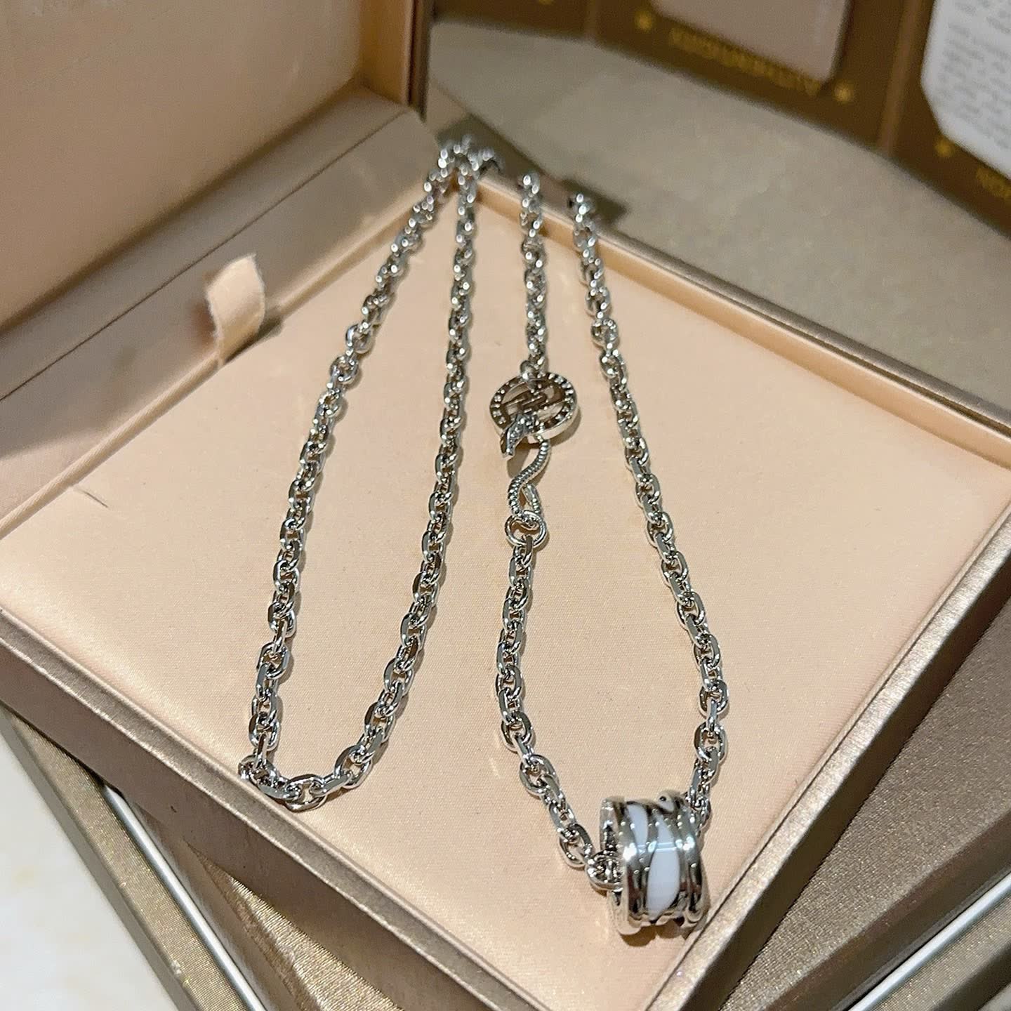 Bvlgari Happy Diamonds Silver Necklace