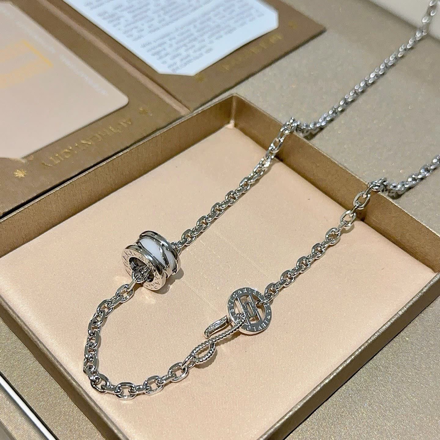 Bvlgari Happy Diamonds Silver Necklace