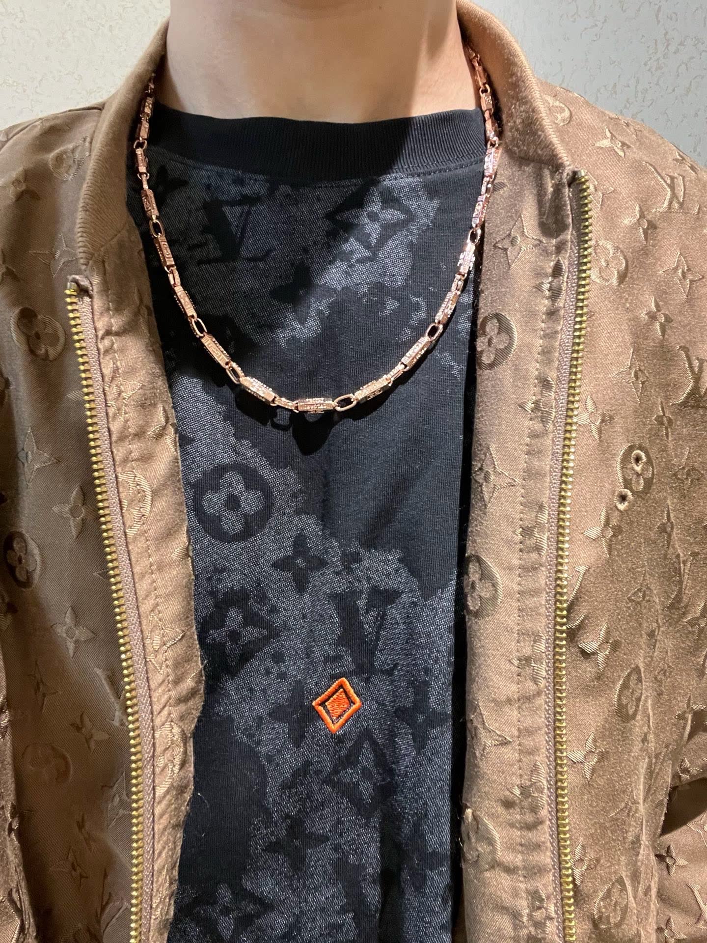 Bvlgari Rose Gold Chain Necklace