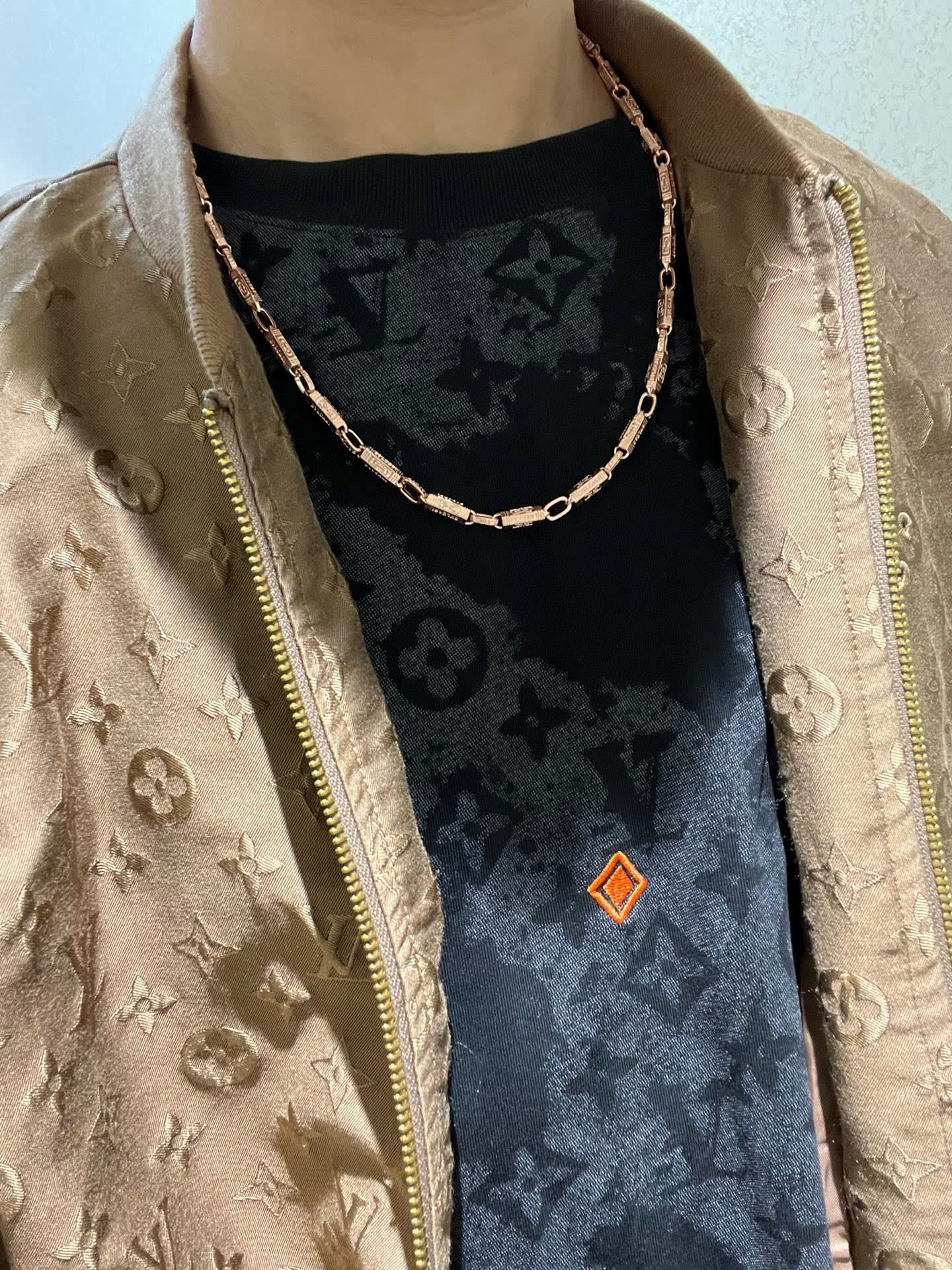 Bvlgari Rose Gold Chain Necklace