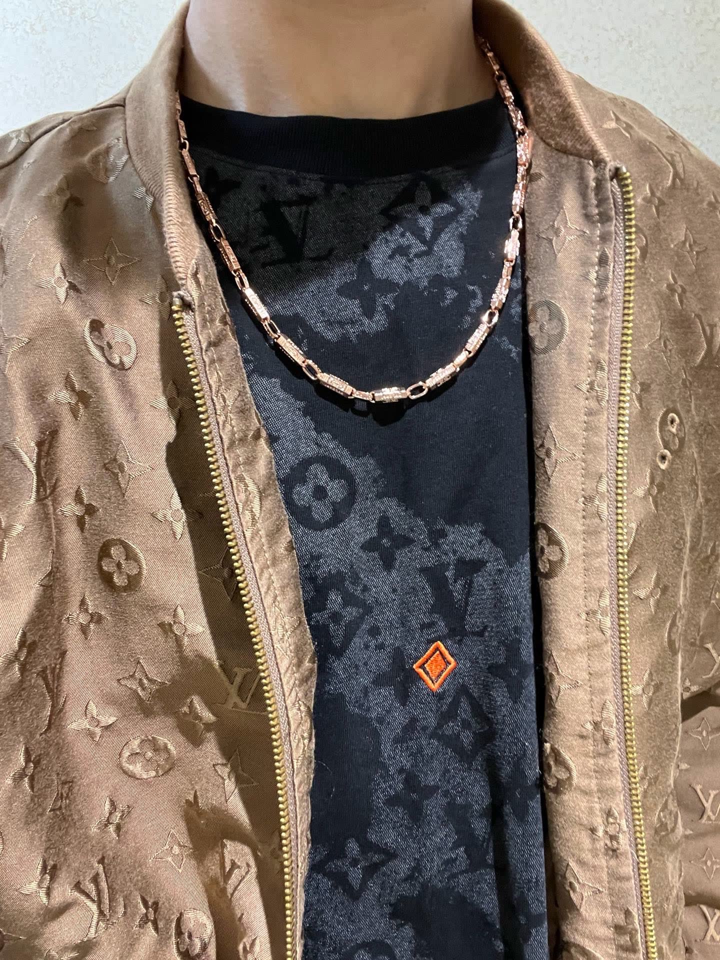 Bvlgari Rose Gold Chain Necklace