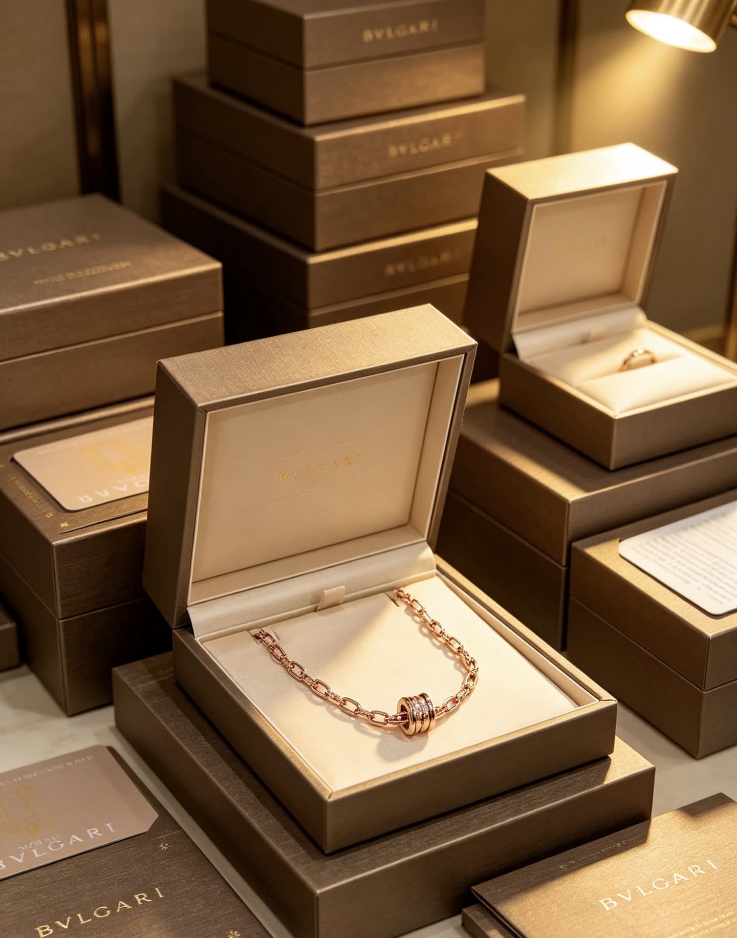 Bvlgari Rose Gold Necklace