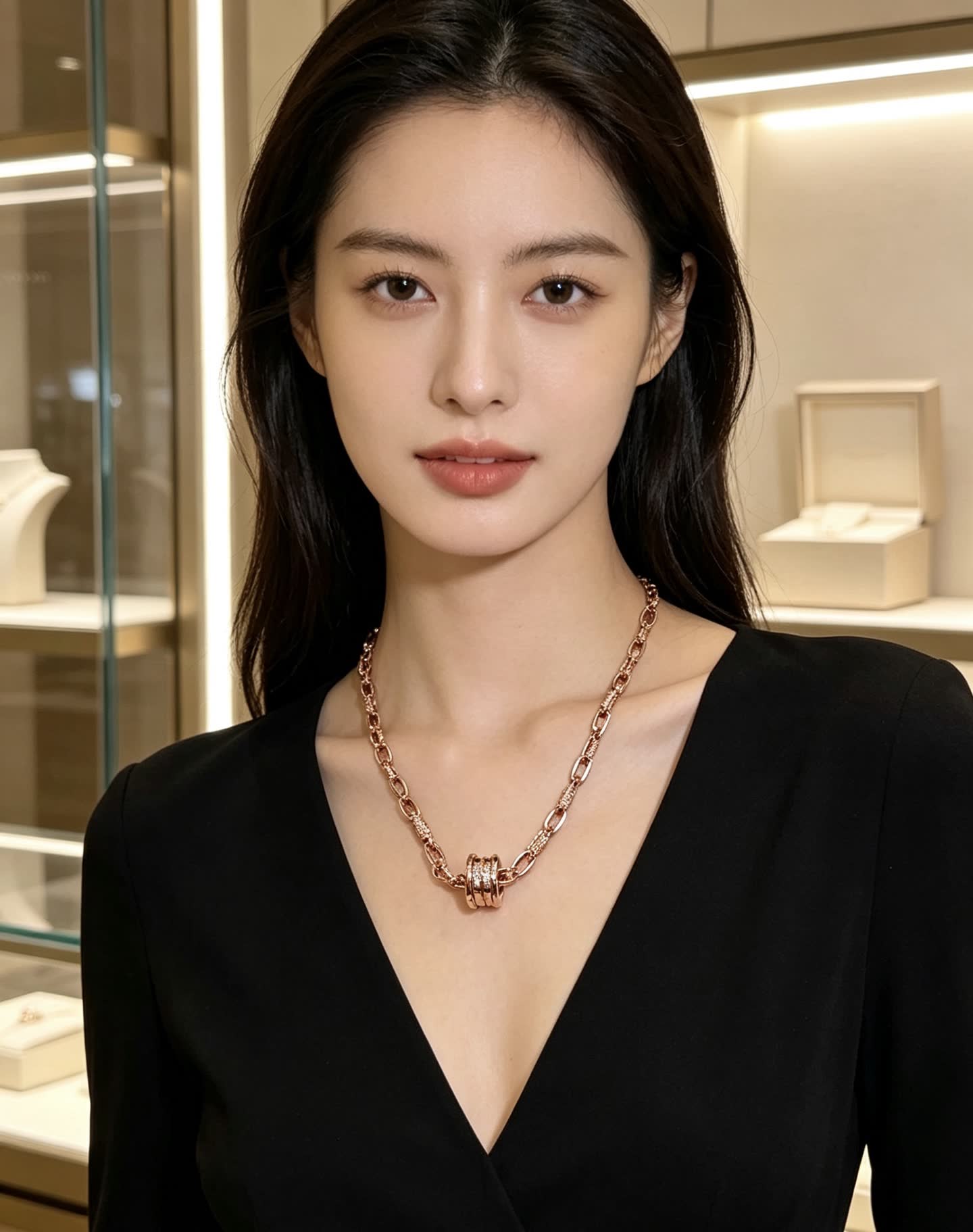 Bvlgari Rose Gold Necklace