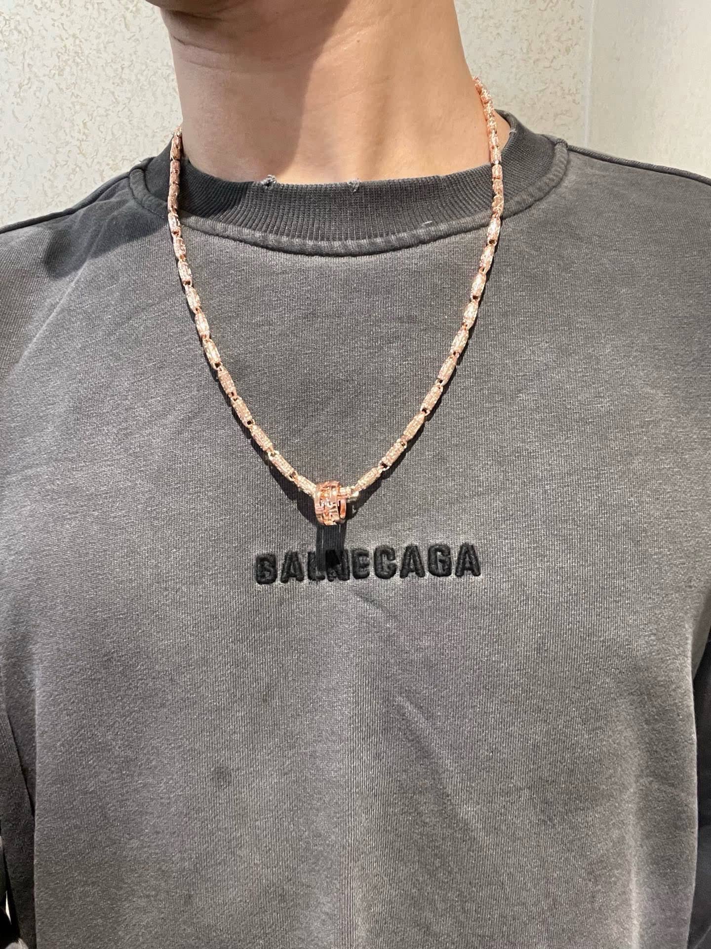 Bvlgari Rose Gold Necklace