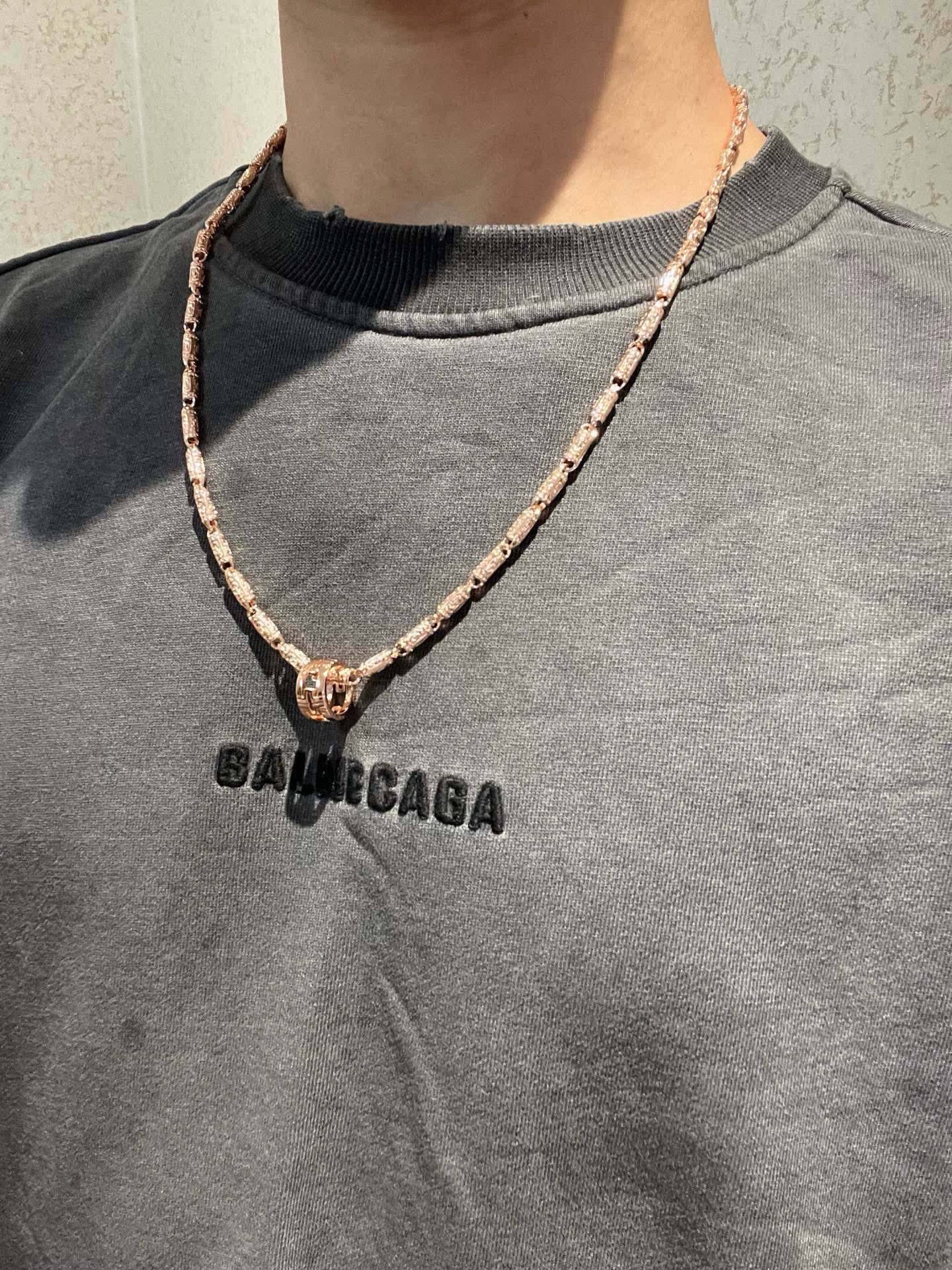 Bvlgari Rose Gold Necklace