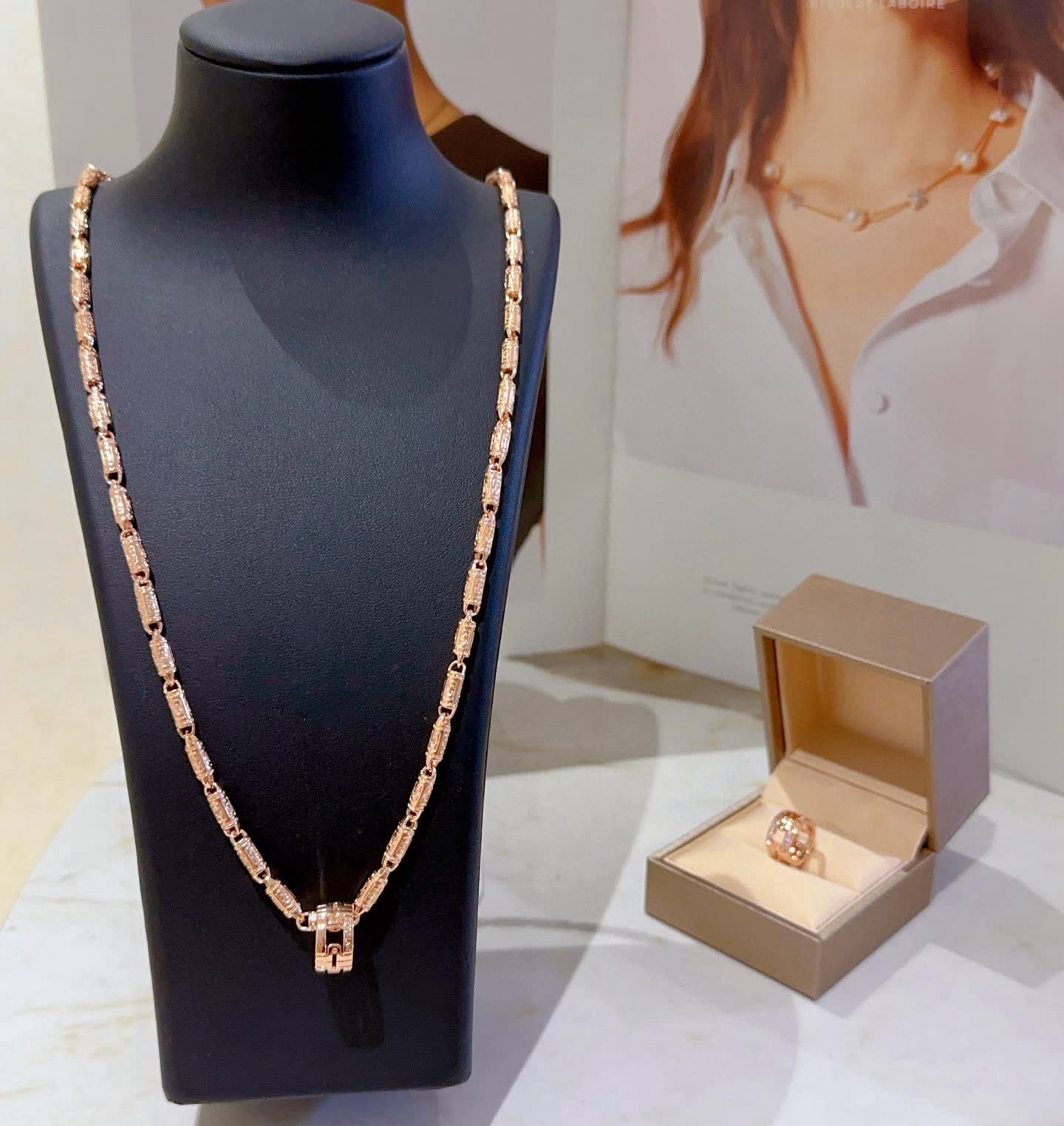 Bvlgari Rose Gold Necklace