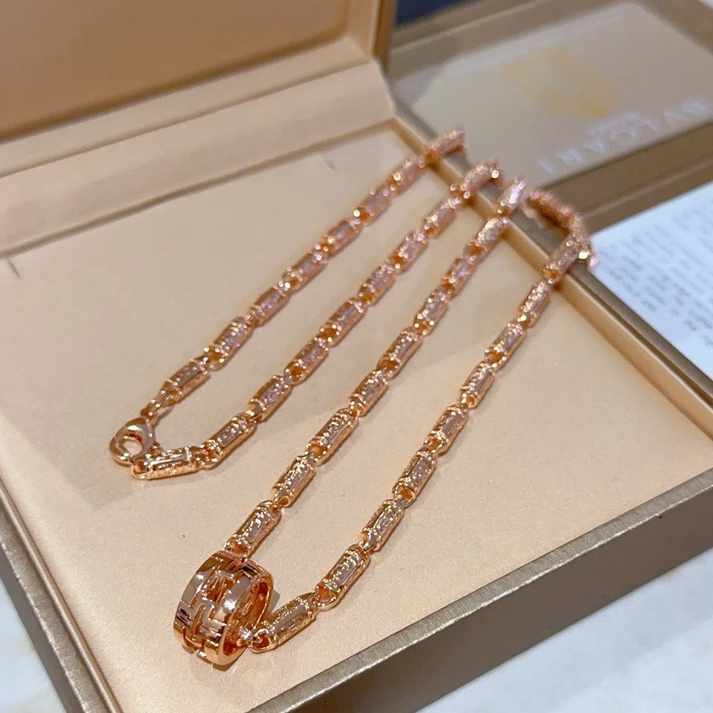 Bvlgari Rose Gold Necklace