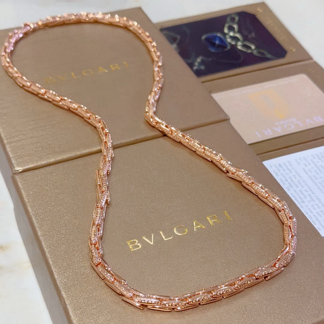 Bvlgari Rose Gold Necklace Bvlgari Rose Gold Necklace