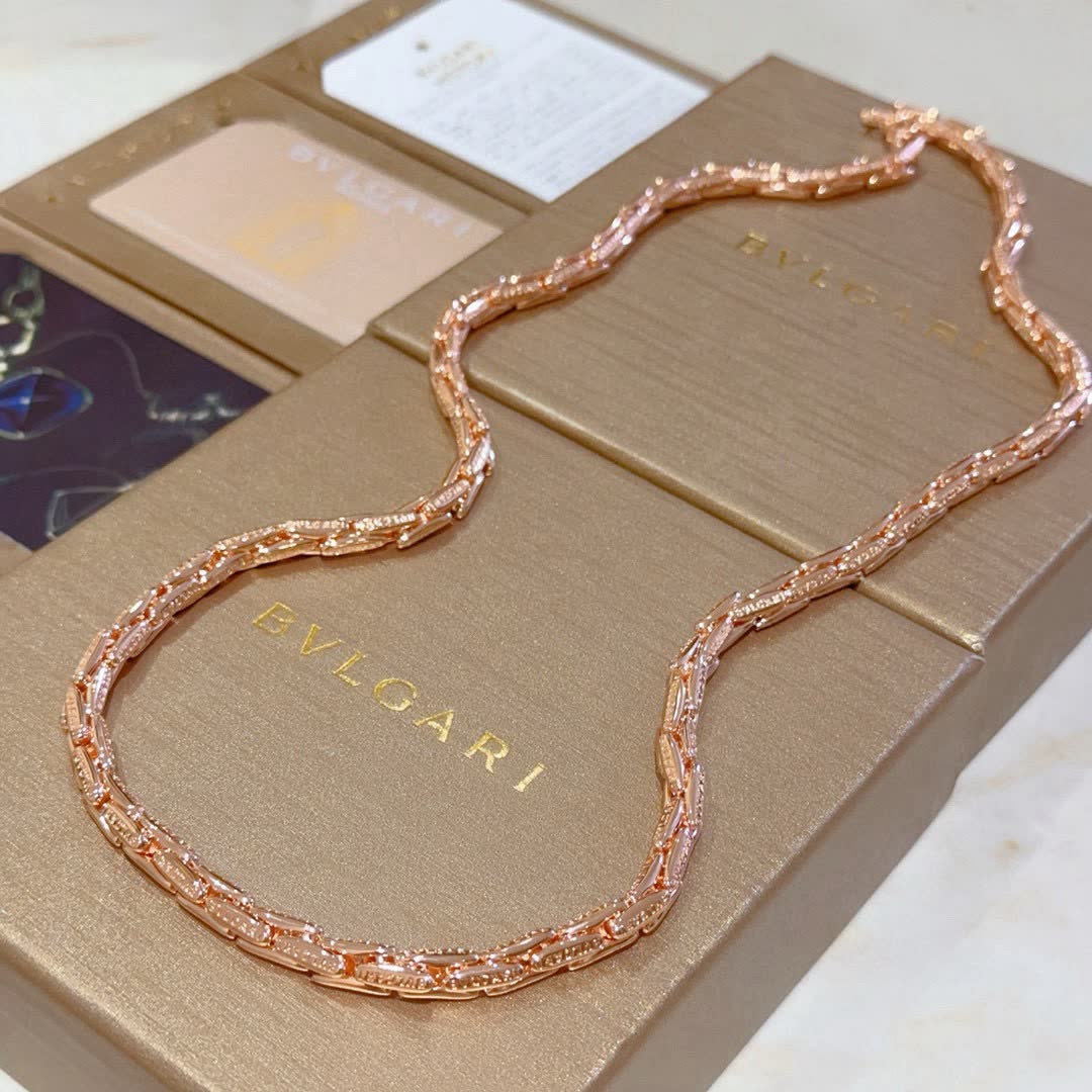 Bvlgari Rose Gold Necklace