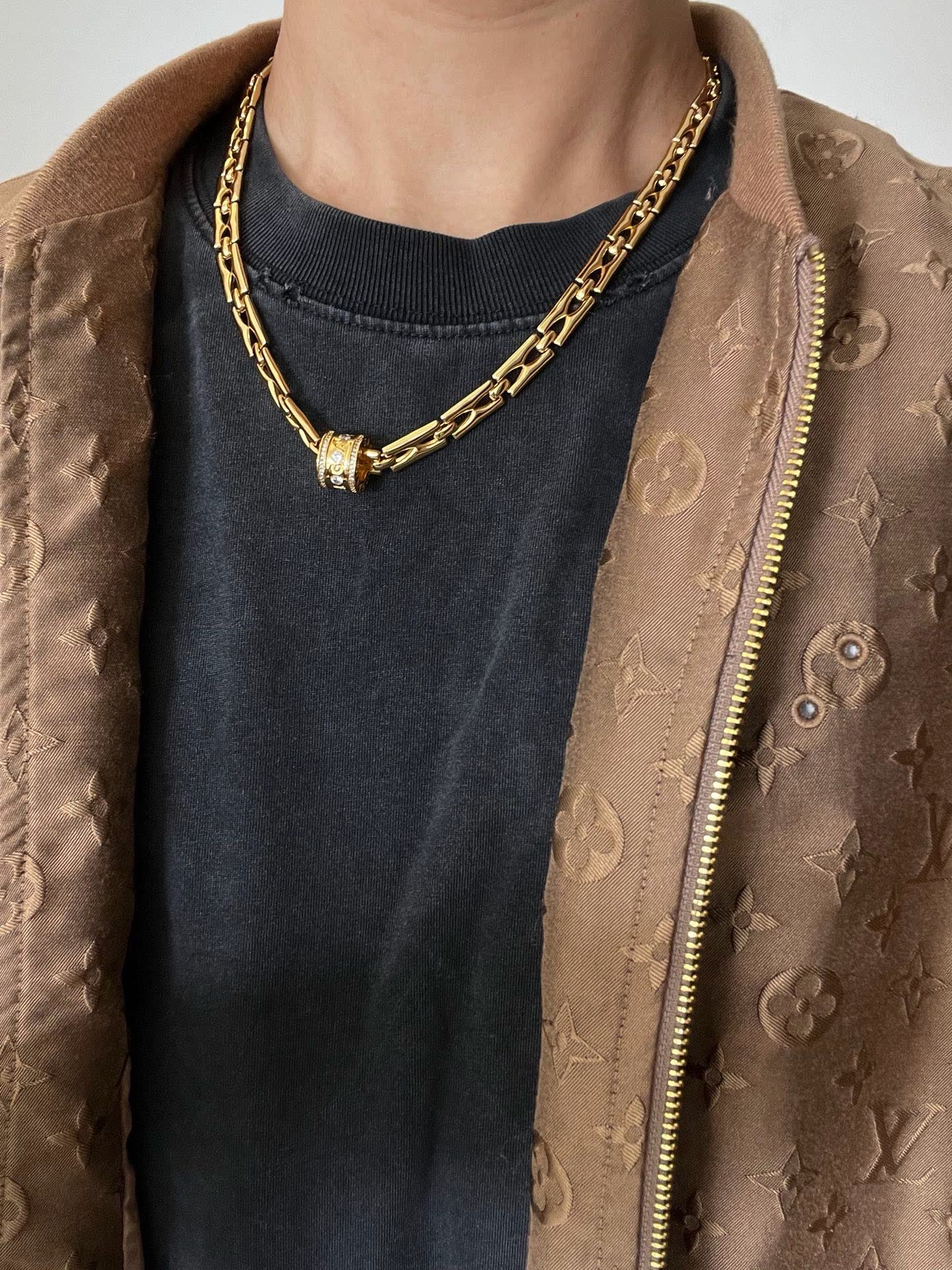 Bvlgari Gold Chain Necklace