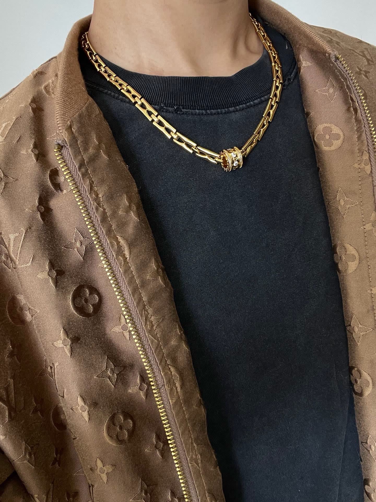 Bvlgari Gold Chain Necklace