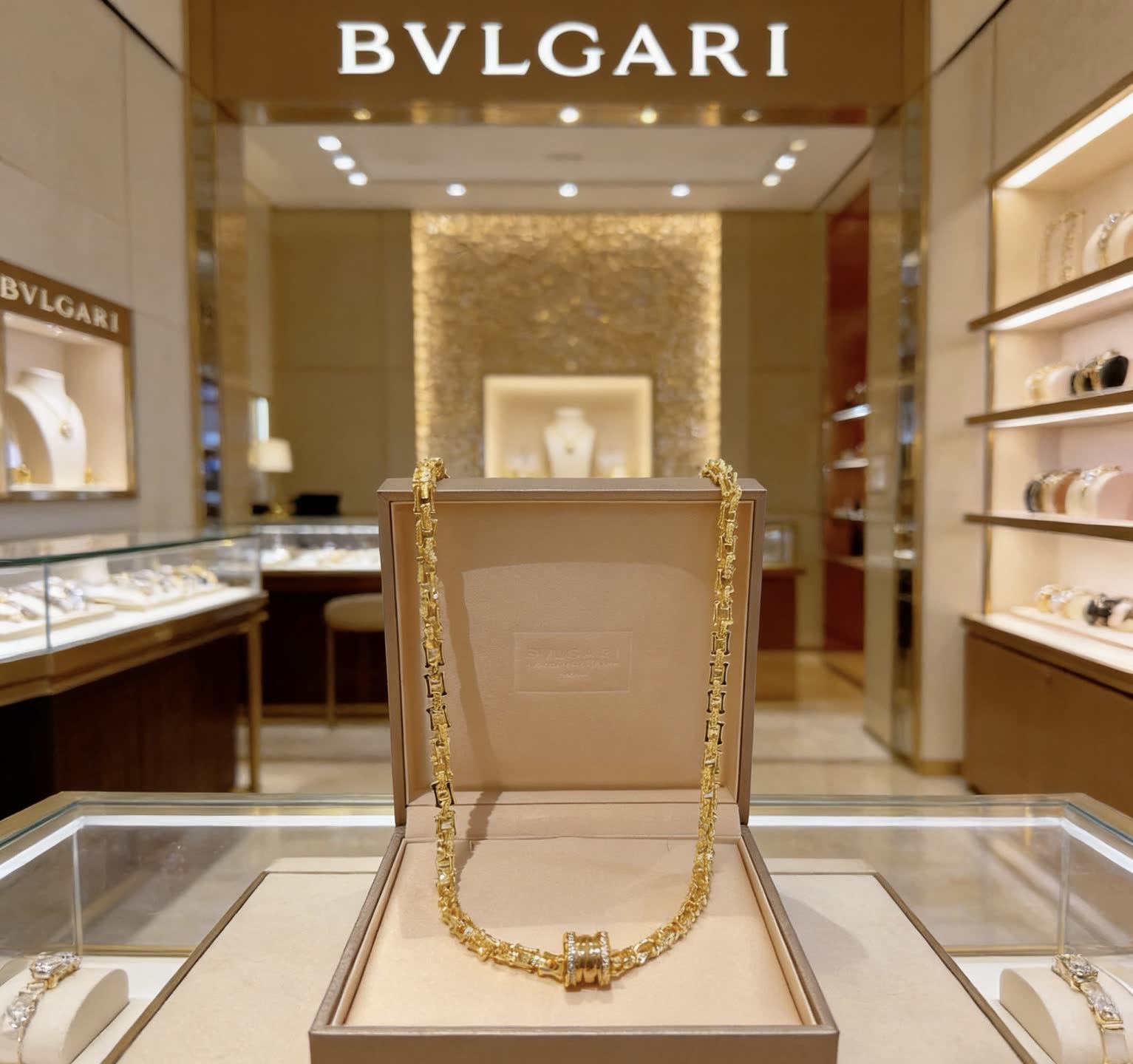 Bvlgari Yellow Gold Necklace Bvlgari Yellow Gold Necklace