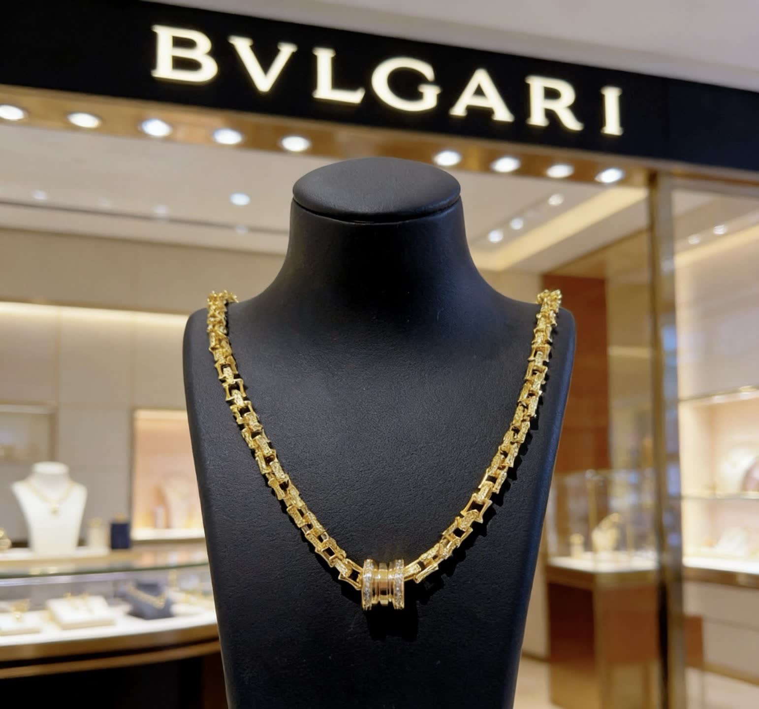 Bvlgari Yellow Gold Necklace