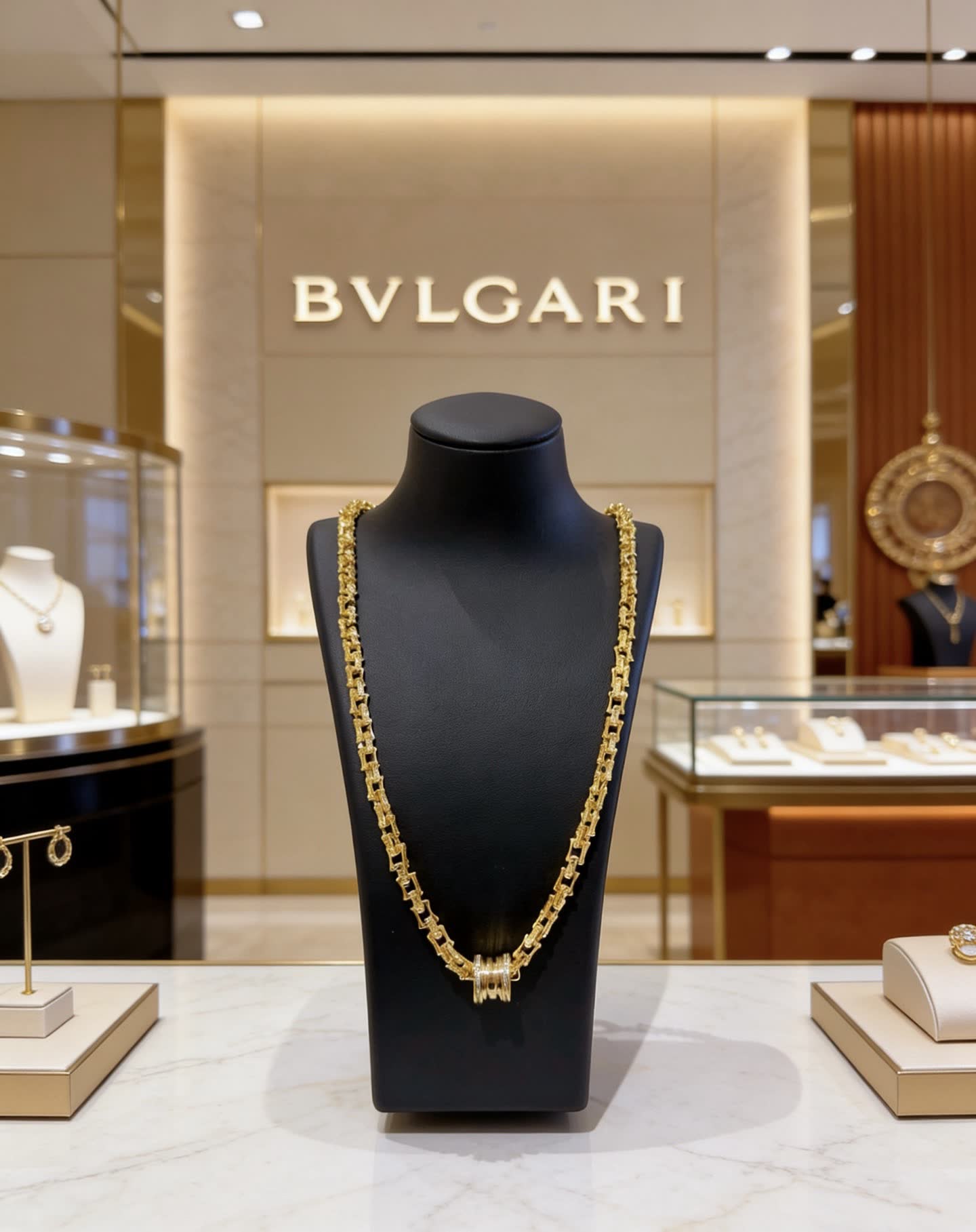 Bvlgari Yellow Gold Necklace