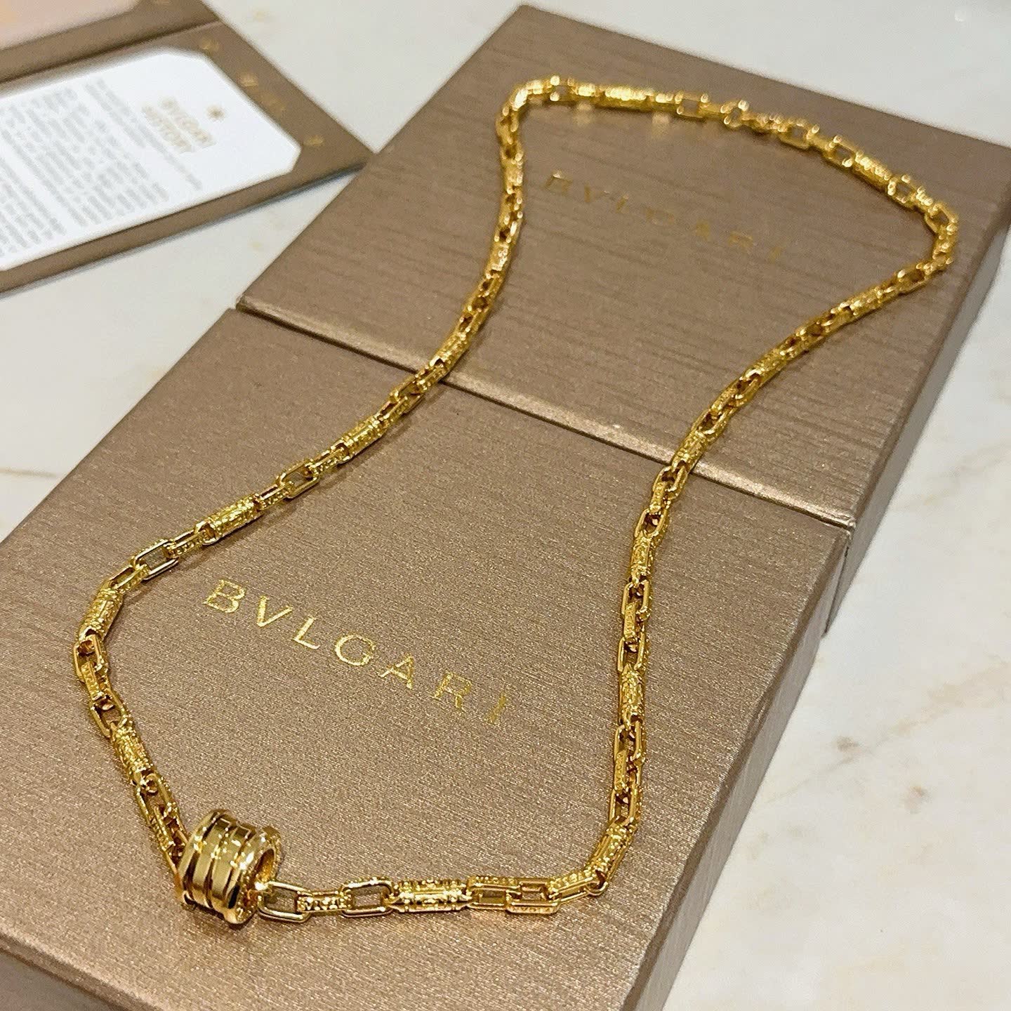 Bvlgari Yellow Gold Necklace Bvlgari Yellow Gold Necklace