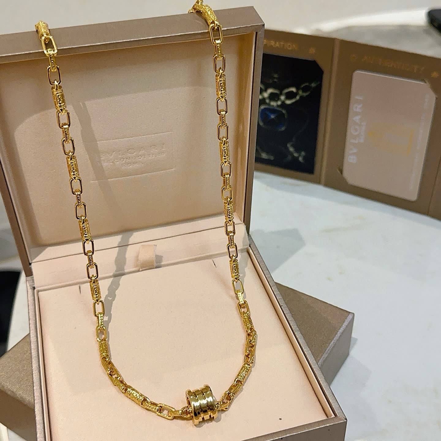 Bvlgari Yellow Gold Necklace