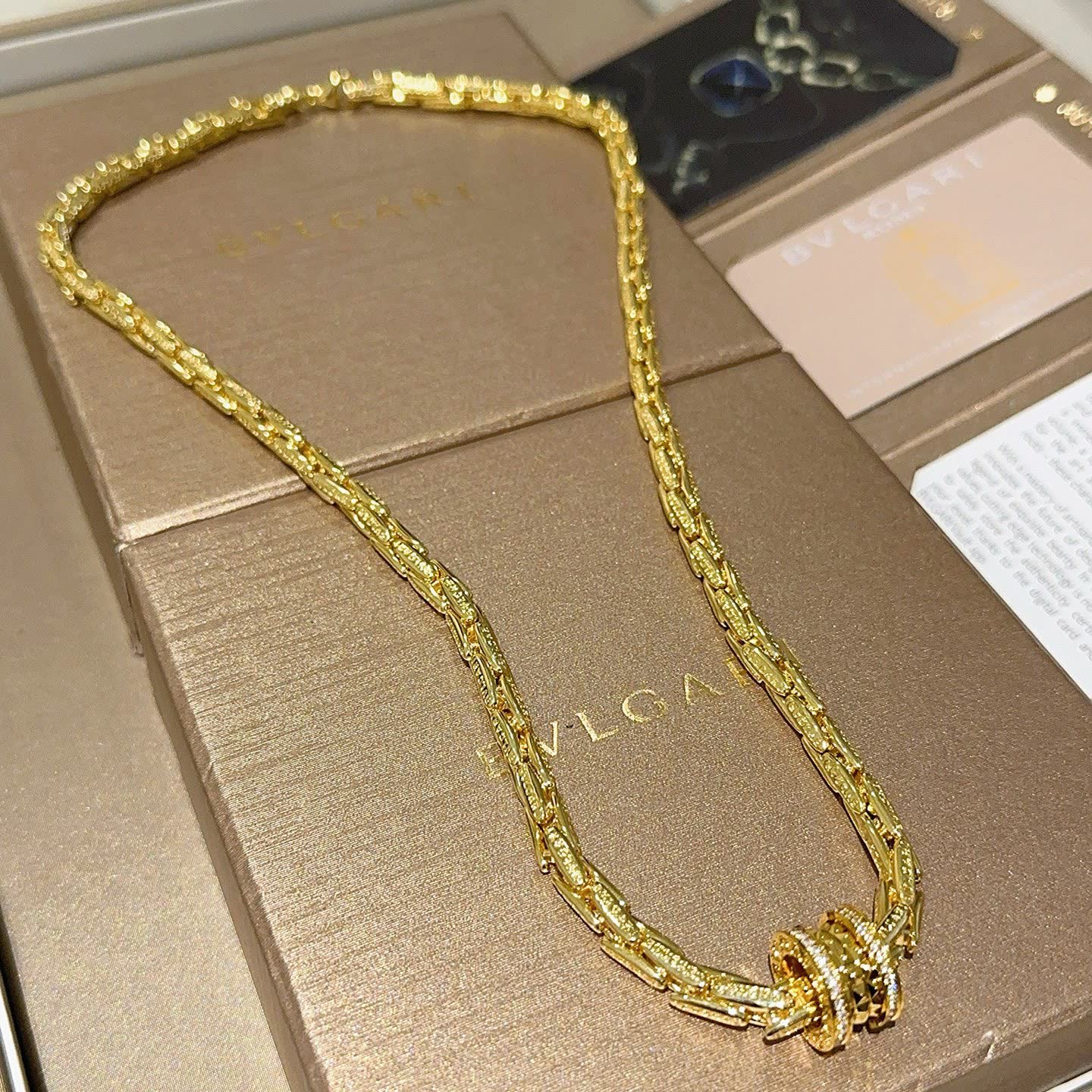 Bvlgari Yellow Gold Necklace Bvlgari Yellow Gold Necklace
