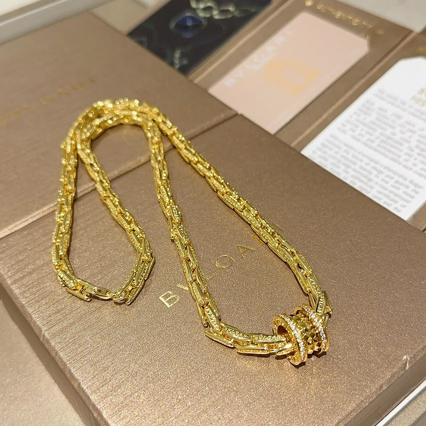 Bvlgari Yellow Gold Necklace