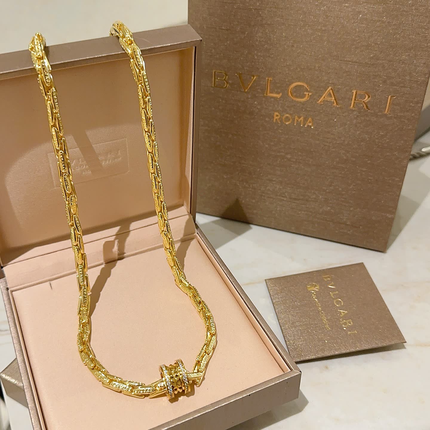 Bvlgari Yellow Gold Necklace