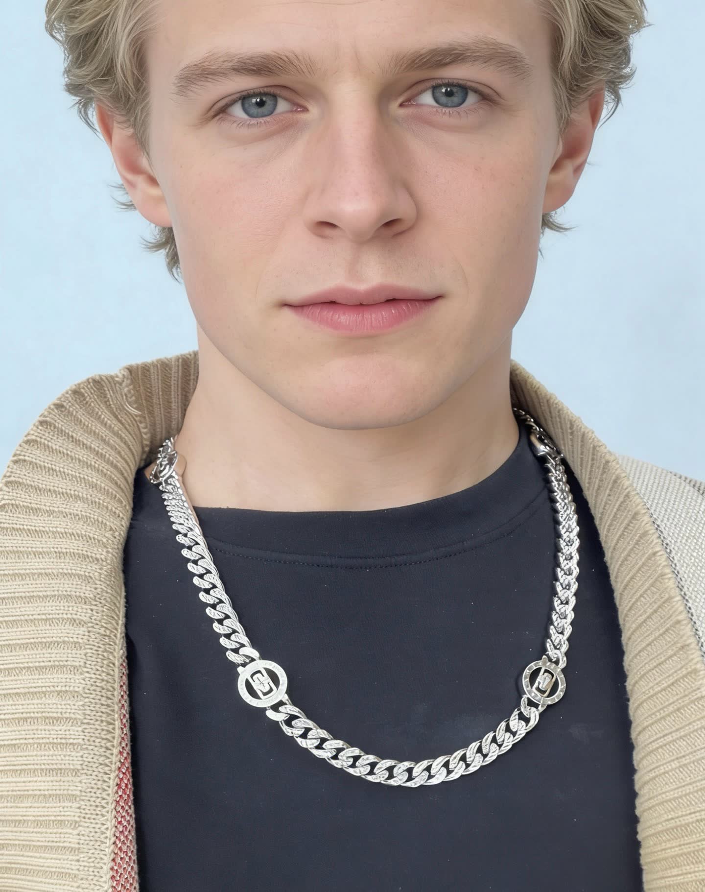 Bvlgari Silver Chain Necklace